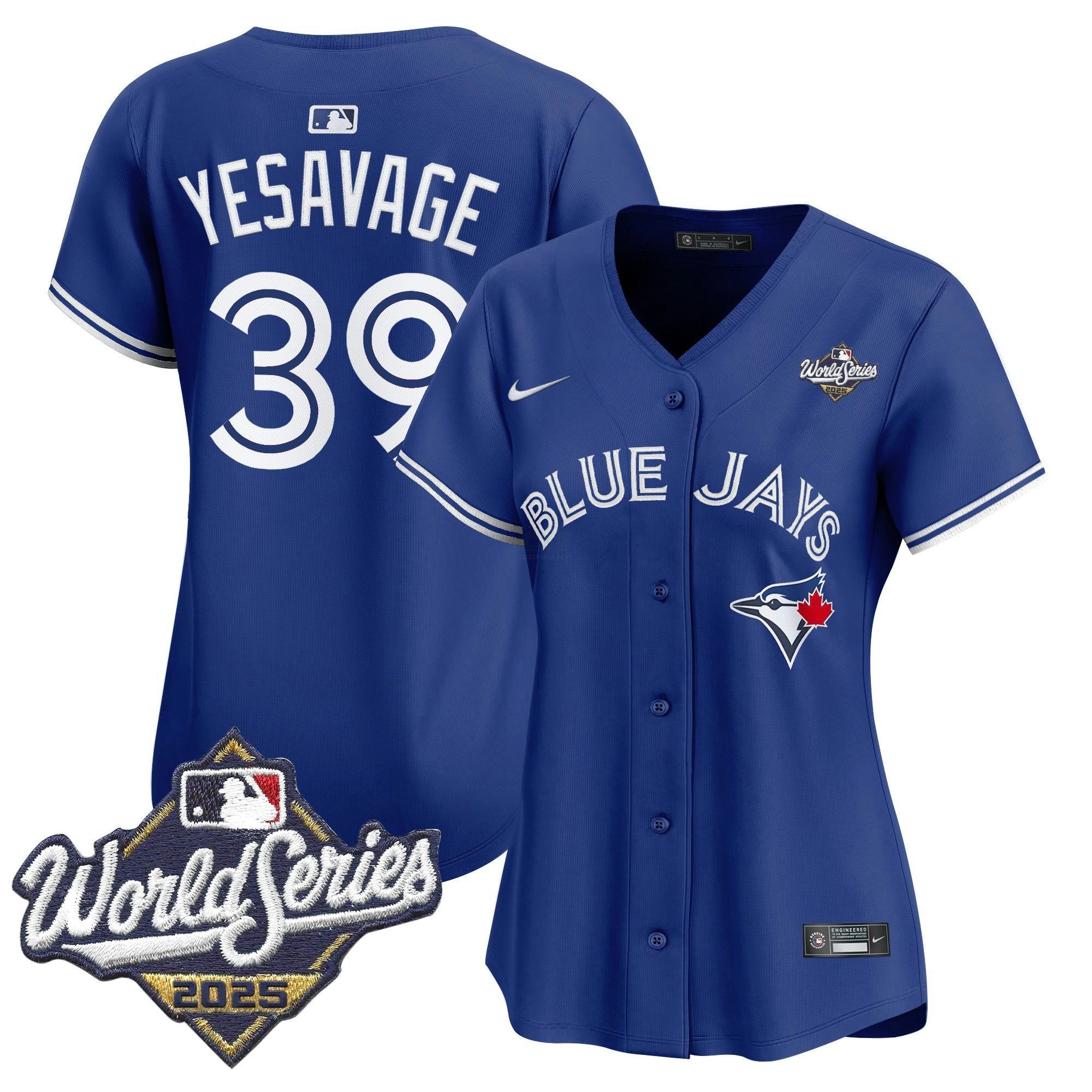Camisa MLB Women’s Toronto 2025 World Series Vapor Premier Limited Jersey V2