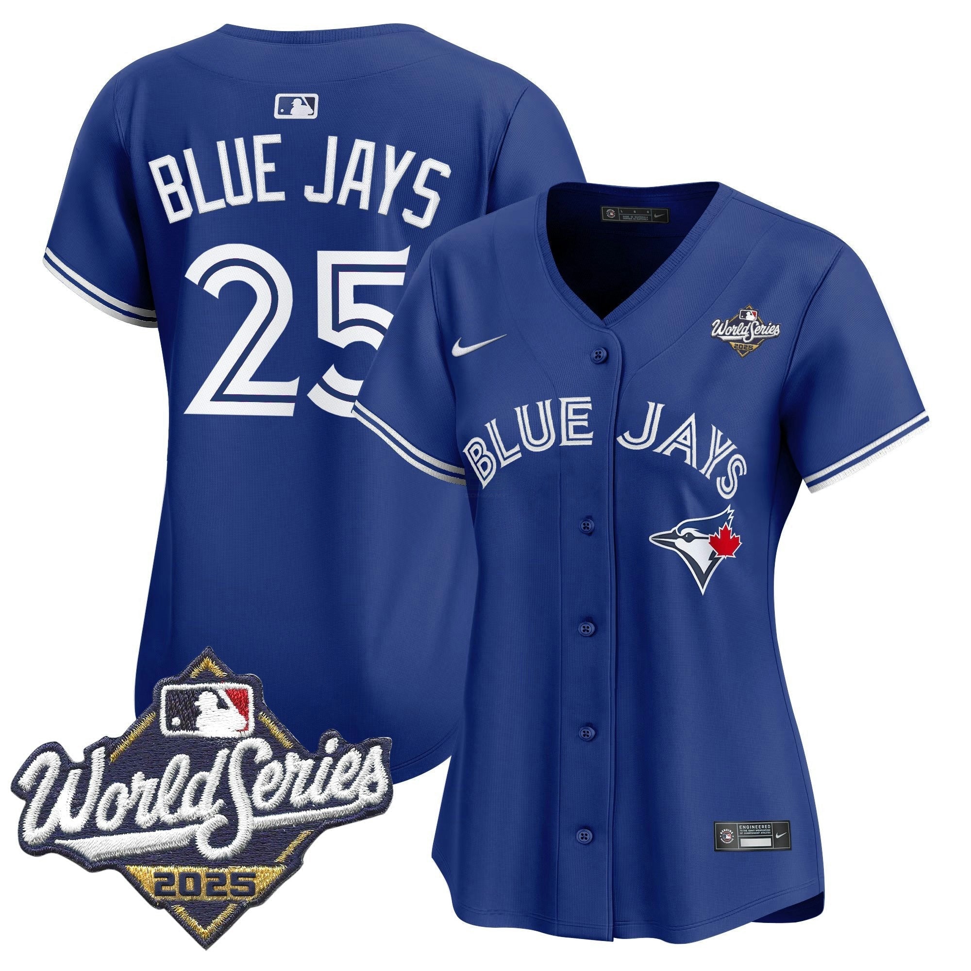 Camisa MLB Women’s Toronto 2025 World Series Vapor Premier Limited Jersey V2