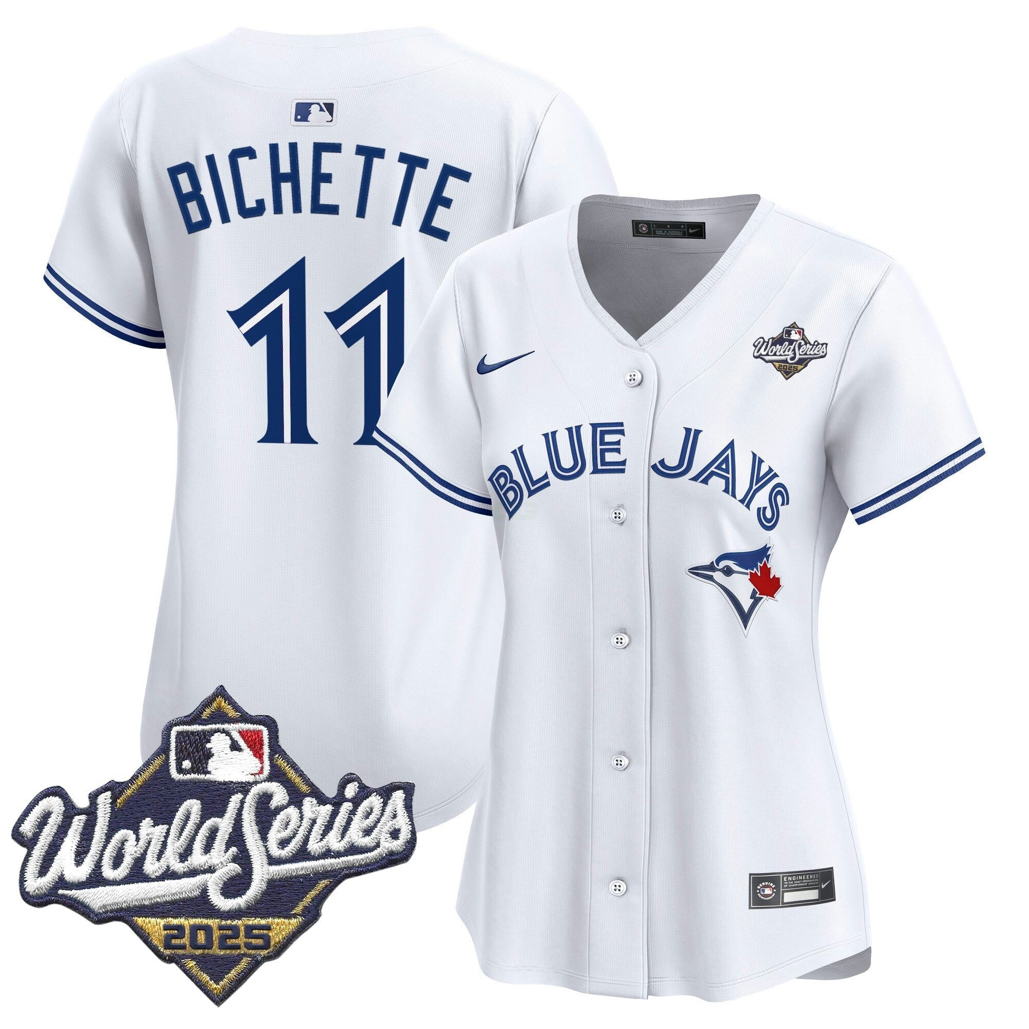 Camisa MLB Women’s Toronto 2025 World Series Vapor Premier Limited Jersey V2