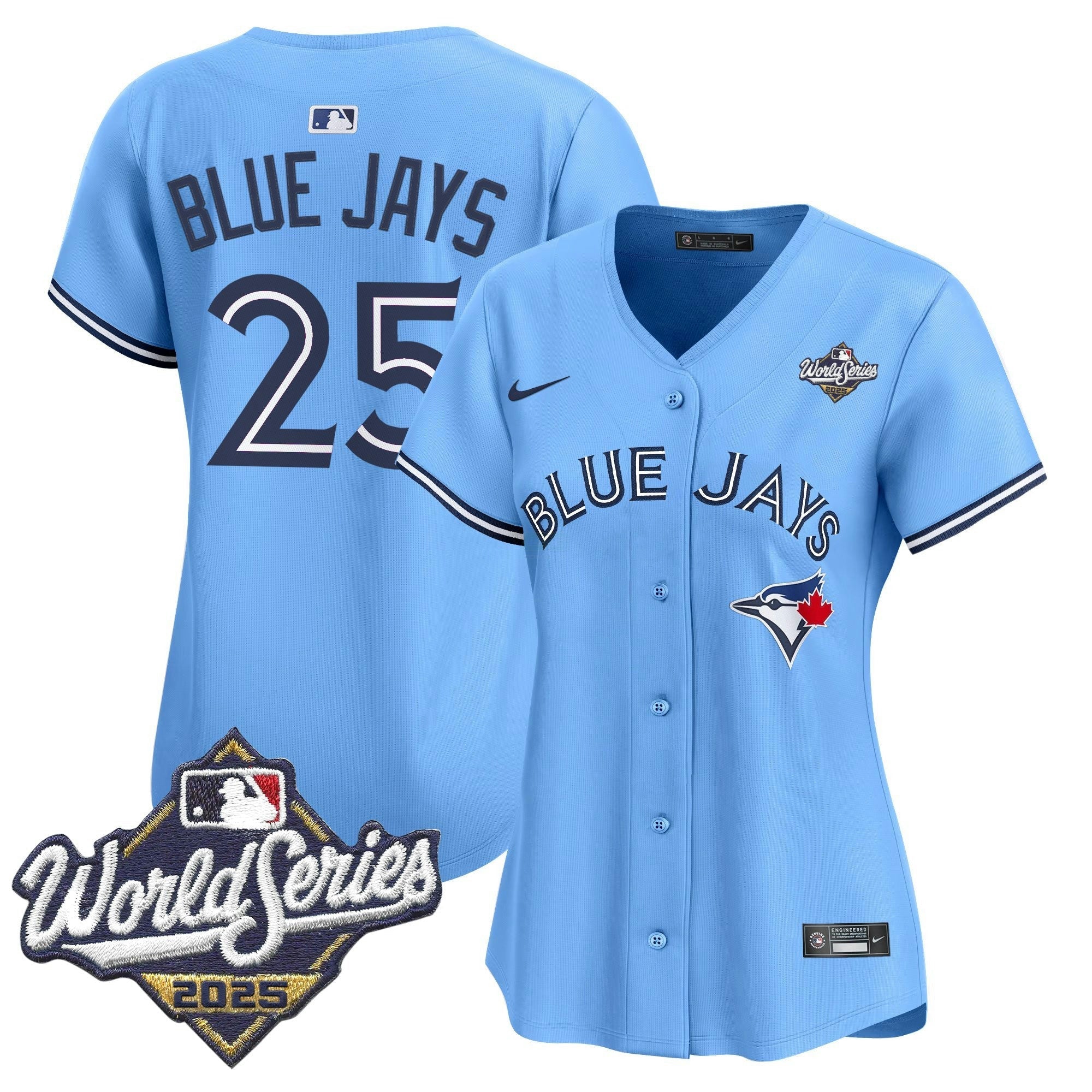 Camisa MLB Women’s Toronto 2025 World Series Vapor Premier Limited Jersey V2
