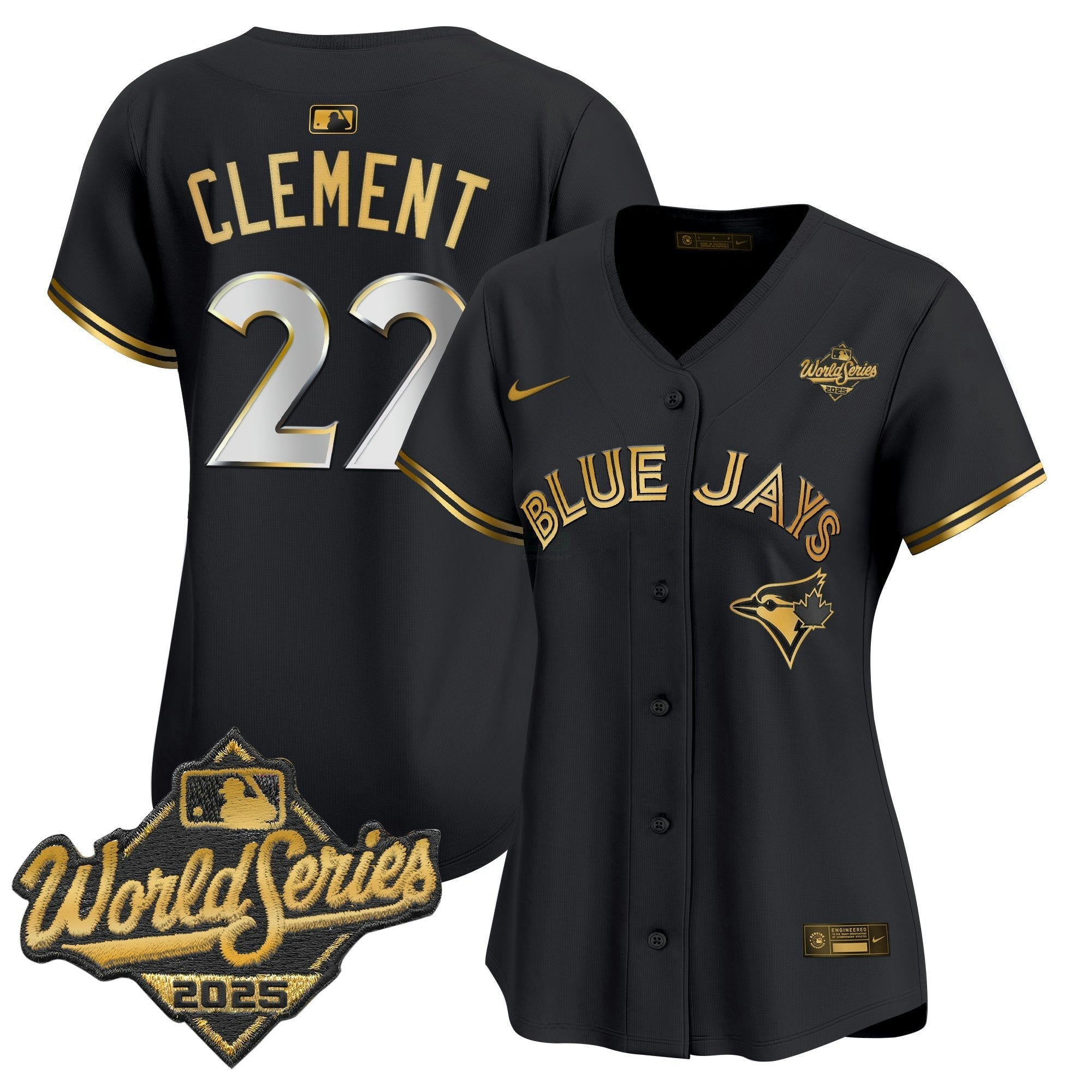 Camisa MLB Women’s Toronto 2025 World Series Vapor Premier Limited Jersey V2