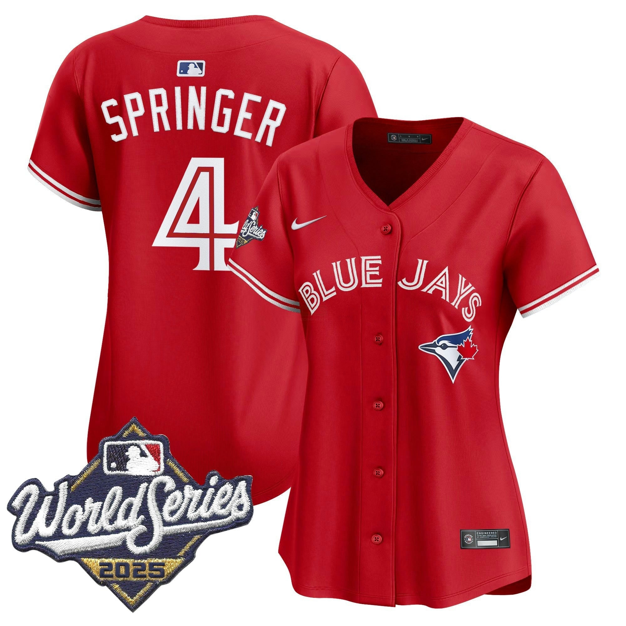 Camisa MLB Women’s Toronto 2025 World Series Vapor Premier Limited Jersey