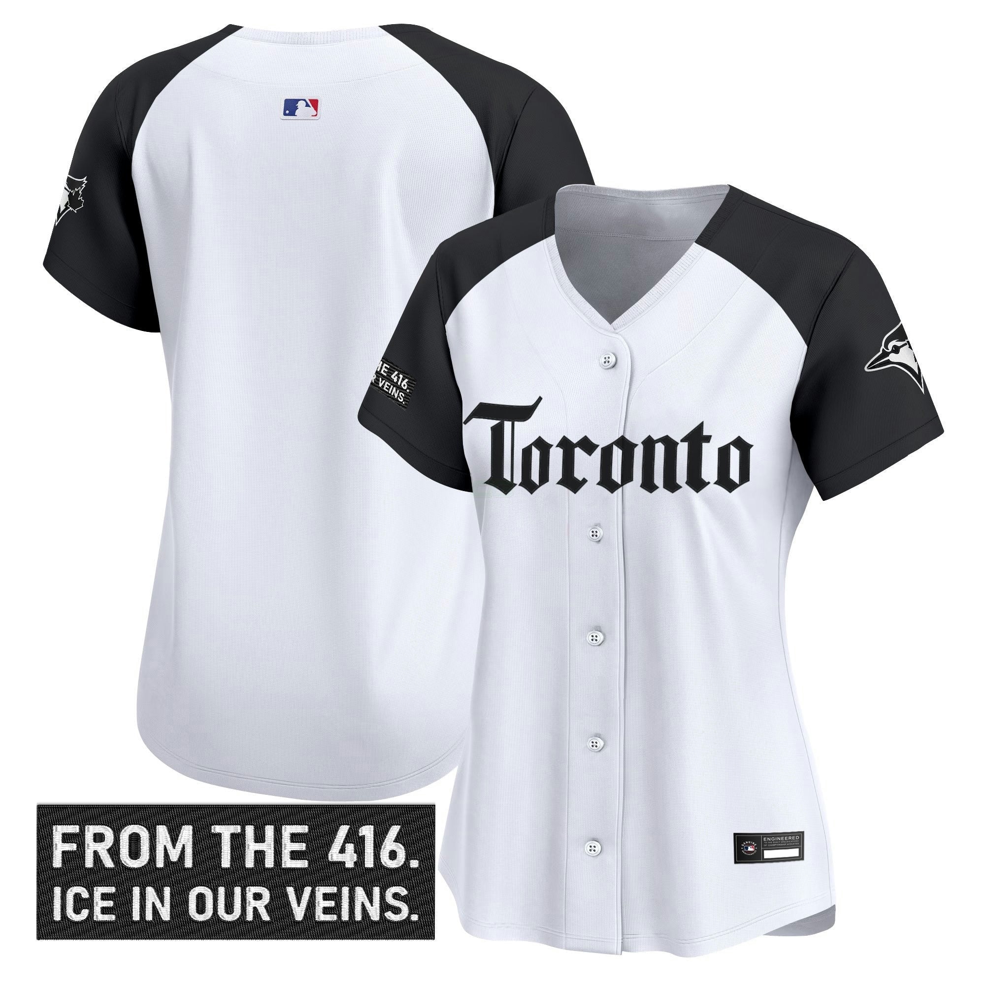 Camisa MLB Women’s Toronto ‘Gothic North Edition’ Vapor Premier Limited Jersey