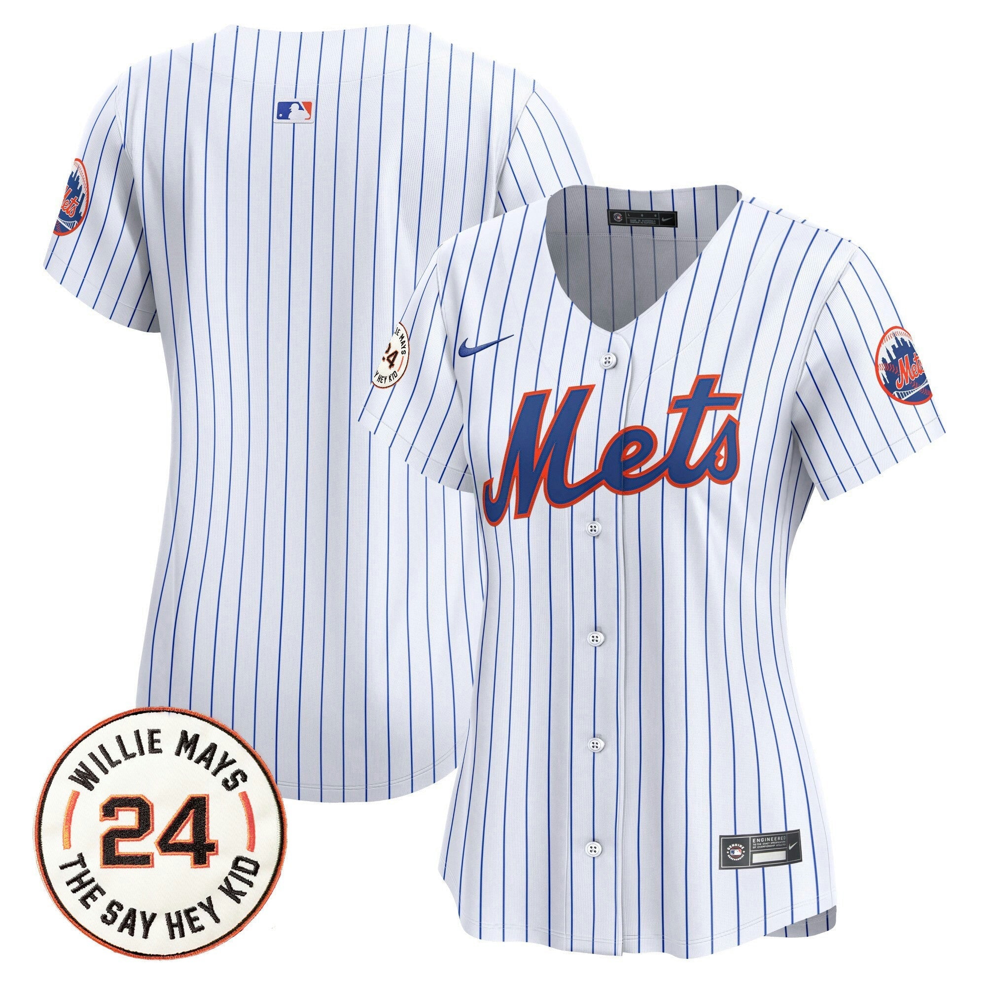 Camisa MLB Women’s Willie Mays Patch Vapor Premier Limited Jersey