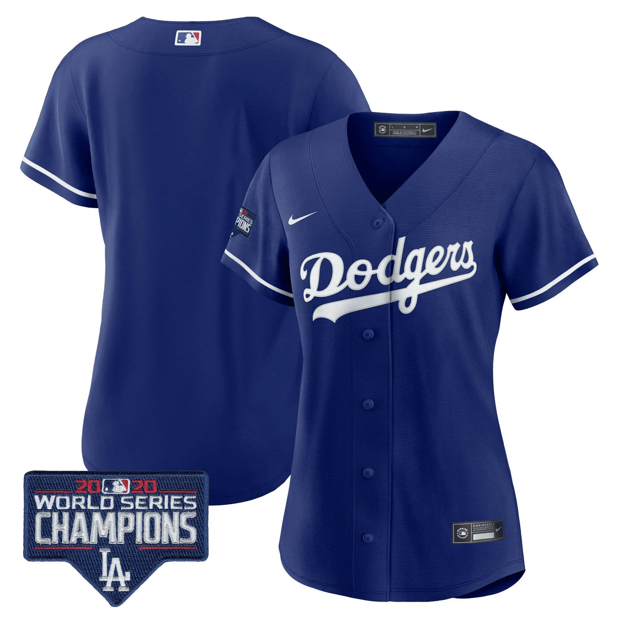 Camisa MLB Women’s World Series Champions Patch Jersey