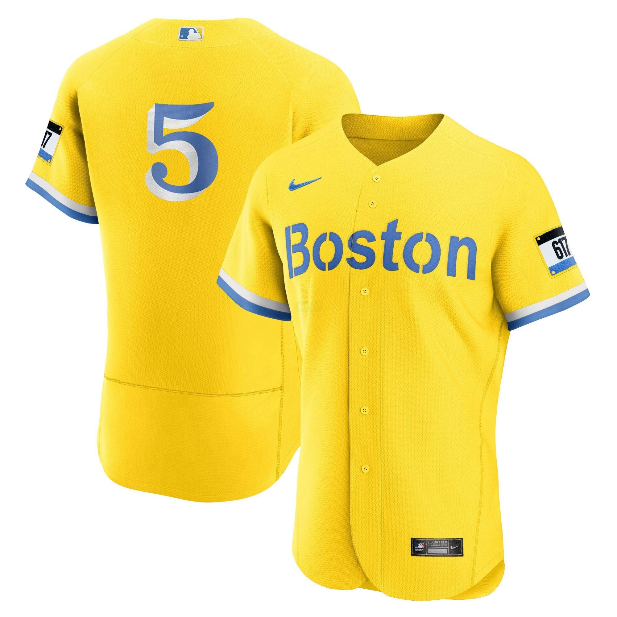 Camisa MLB Youth’s Boston Yellow Jersey