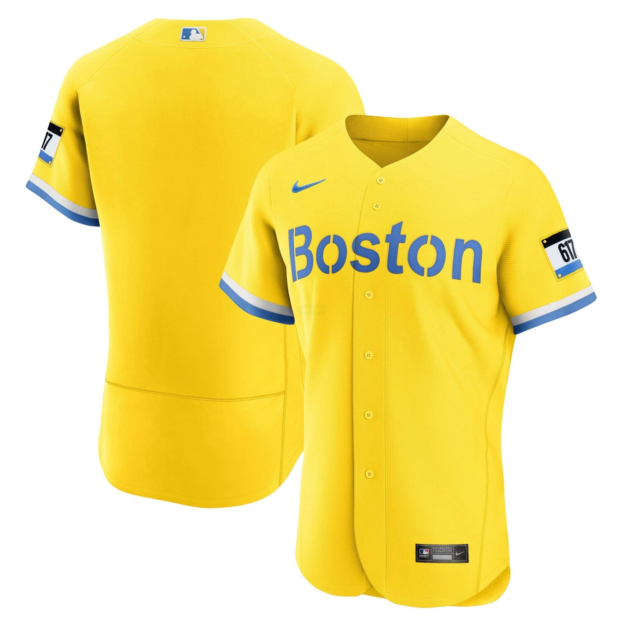 Camisa MLB Youth’s Boston Yellow Jersey