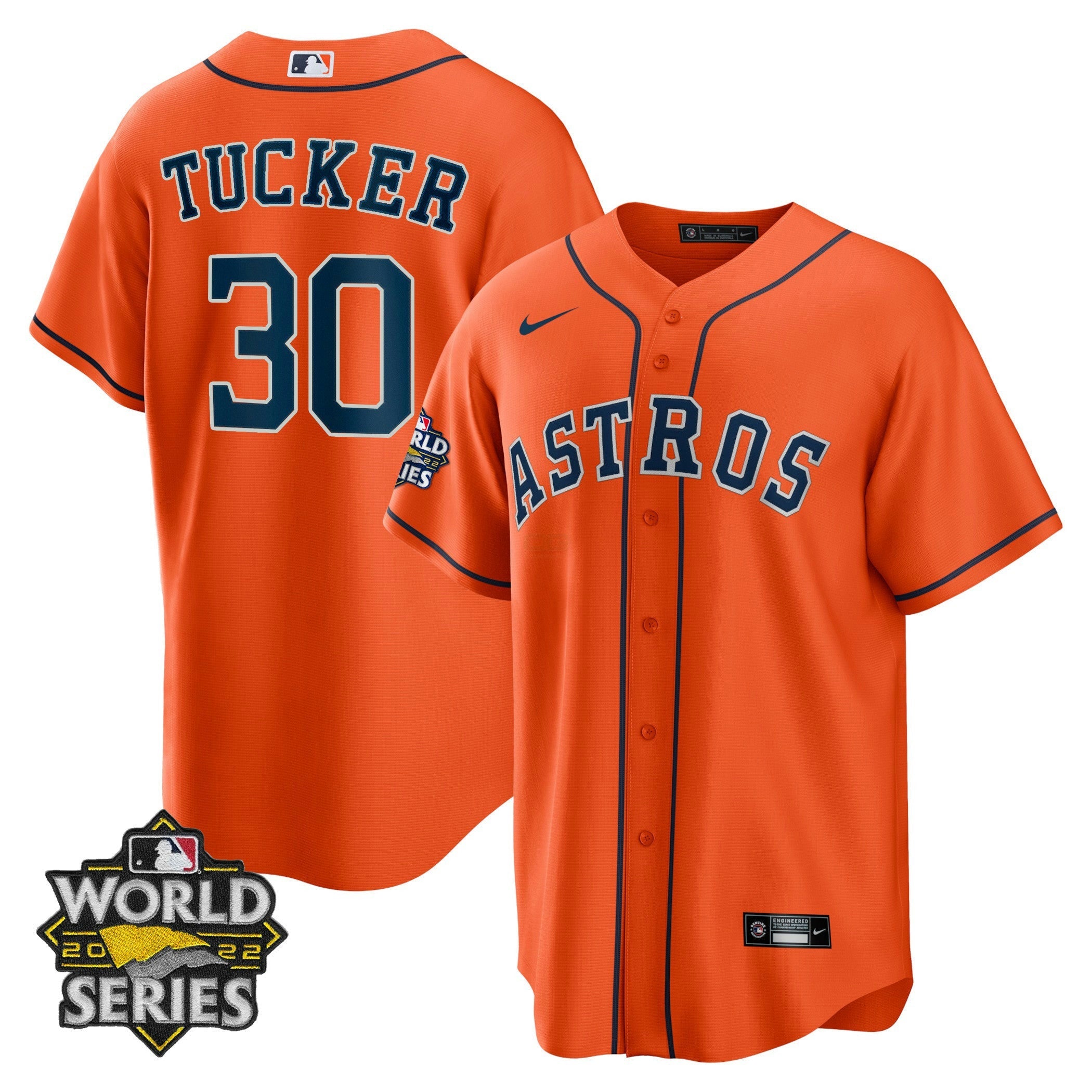 Camisa MLB Youth’s Houston Alternativa 2022 World Series Player Jersey