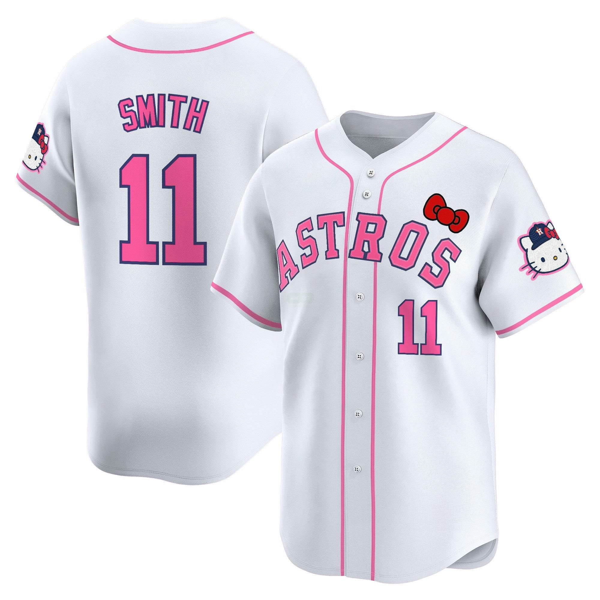Camisa MLB Youth’s Houston Hello Kitty Vapor Premier Limited Jersey V2