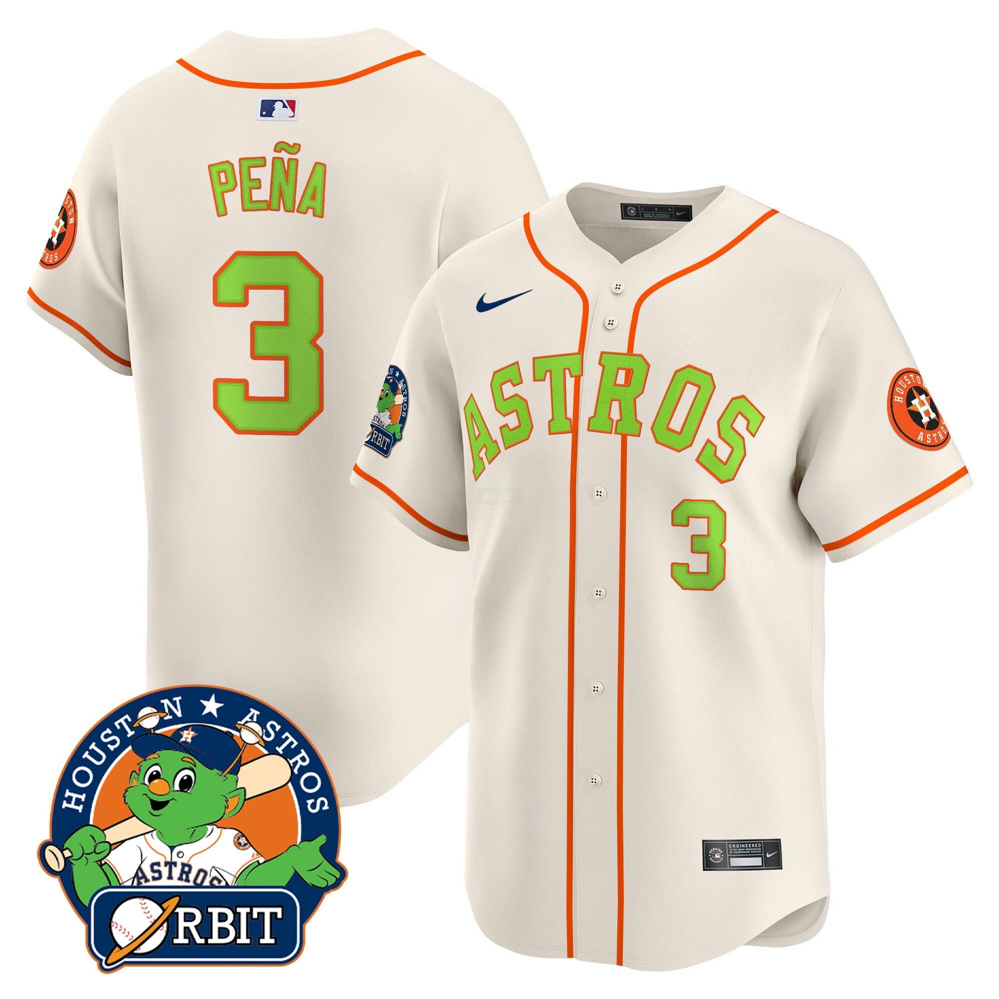 Camisa MLB Youth’s Orbit Patch Vapor Premier Limited Jersey V2