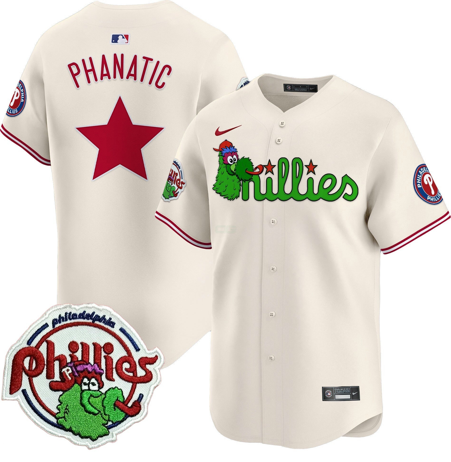 Camisa MLB Youth’s Phanatic Patch Vapor Premier Limited Jersey V3