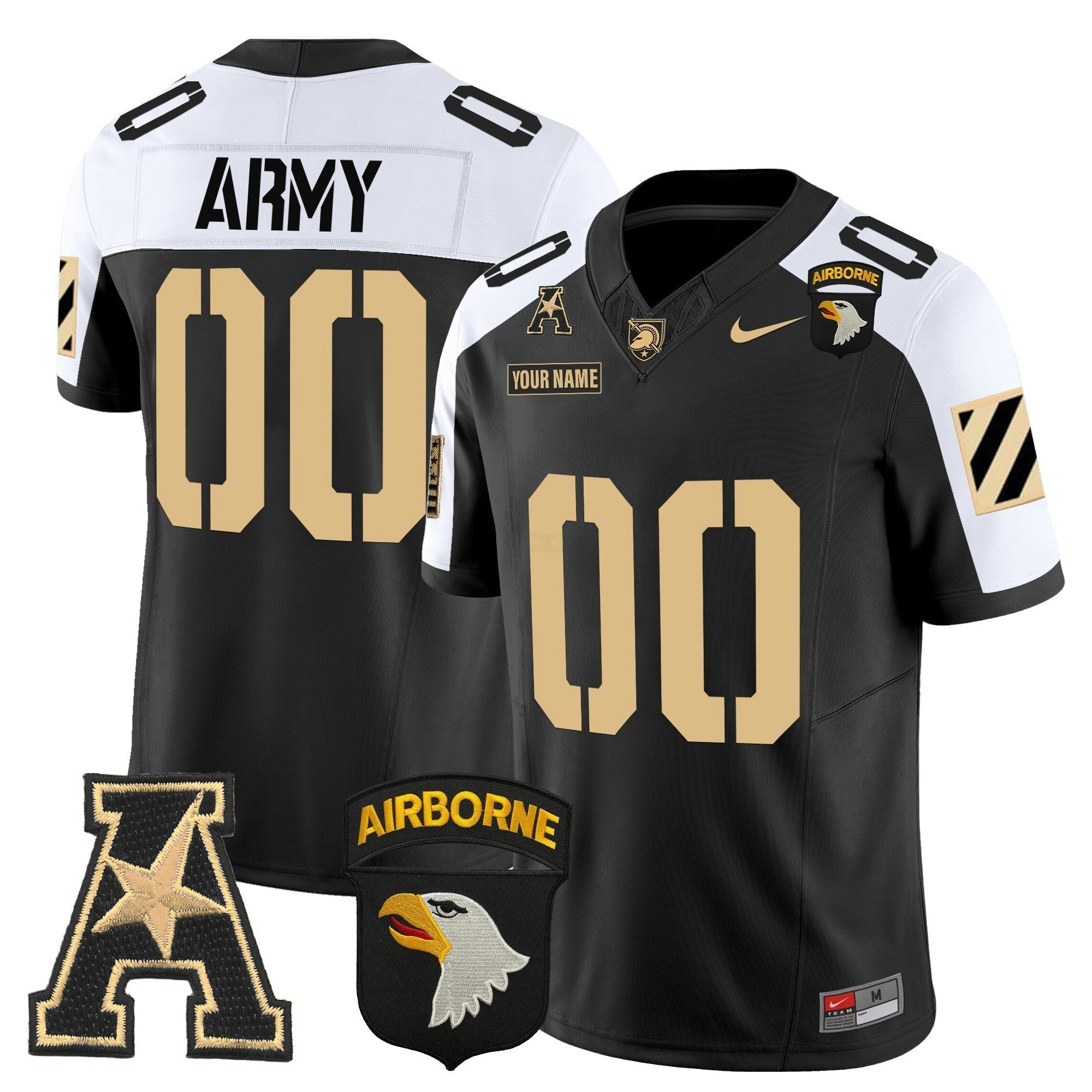 Camisa NCAA 101st Airborne Division Patch 2024 Vapor Limited Jersey V3