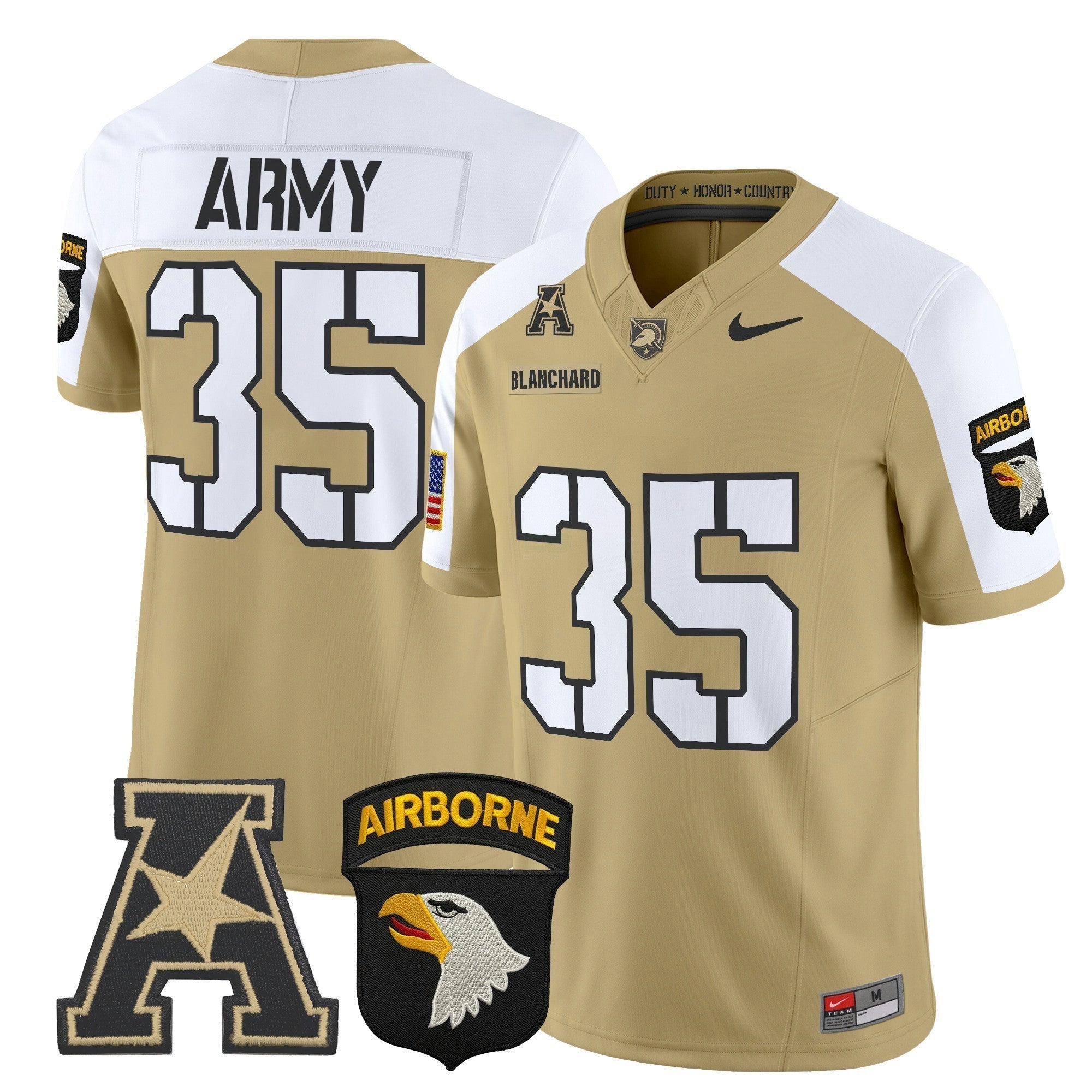 Camisa NCAA 101st Airborne Division Patch 2024 Vapor Limited Jersey V2