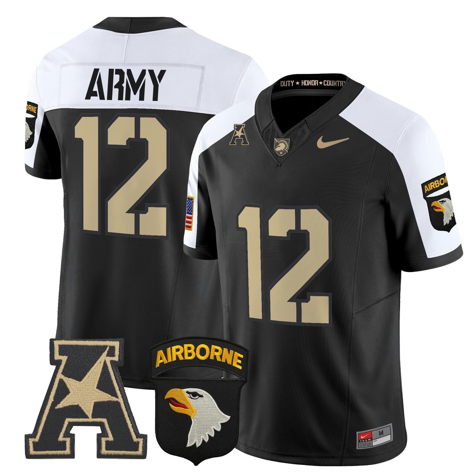 Camisa NCAA 101st Airborne Division Patch 2024 Vapor Limited Jersey V2