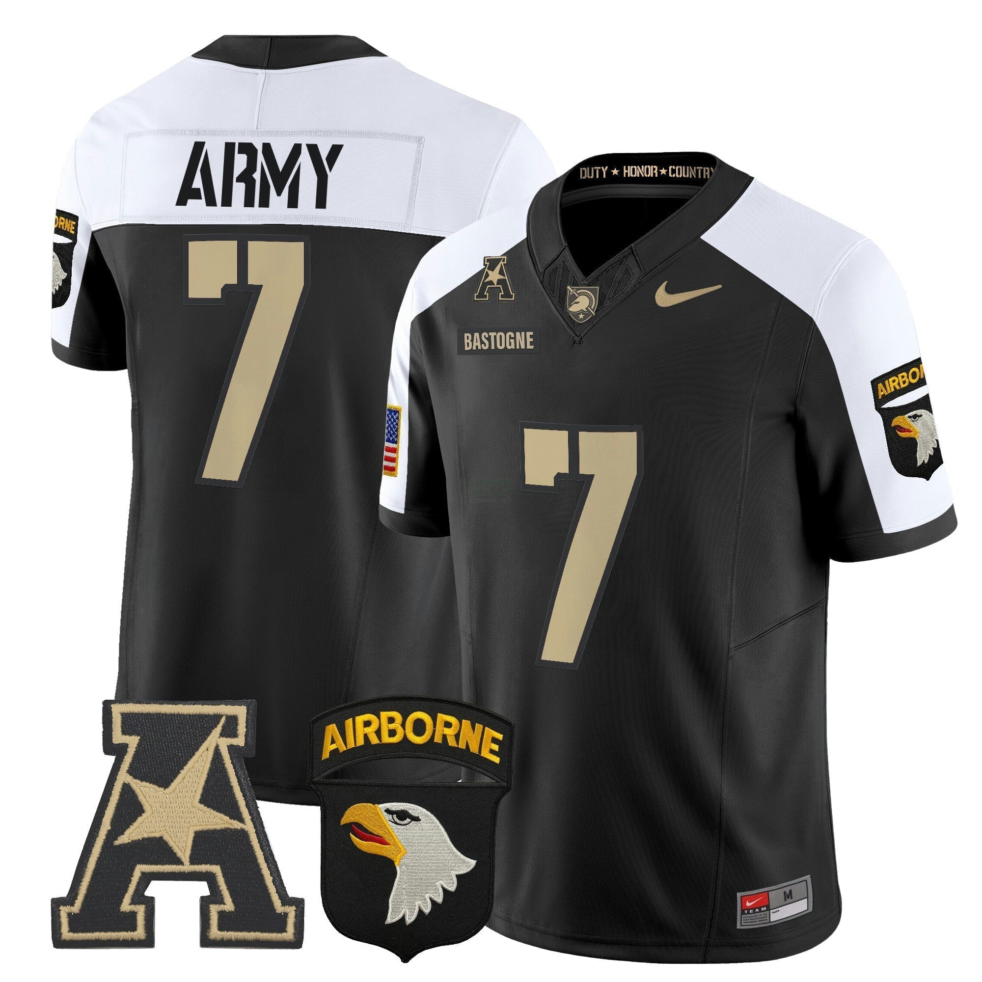 Camisa NCAA 101st Airborne Division Patch 2024 Vapor Limited Jersey V2