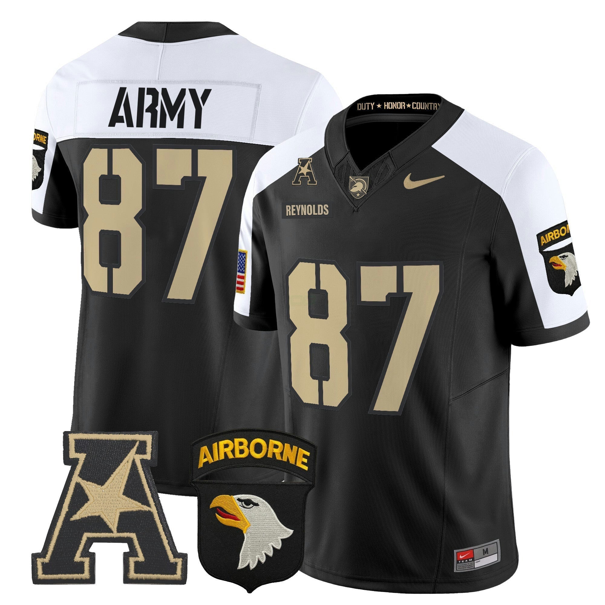 Camisa NCAA 101st Airborne Division Patch 2024 Vapor Limited Jersey V2