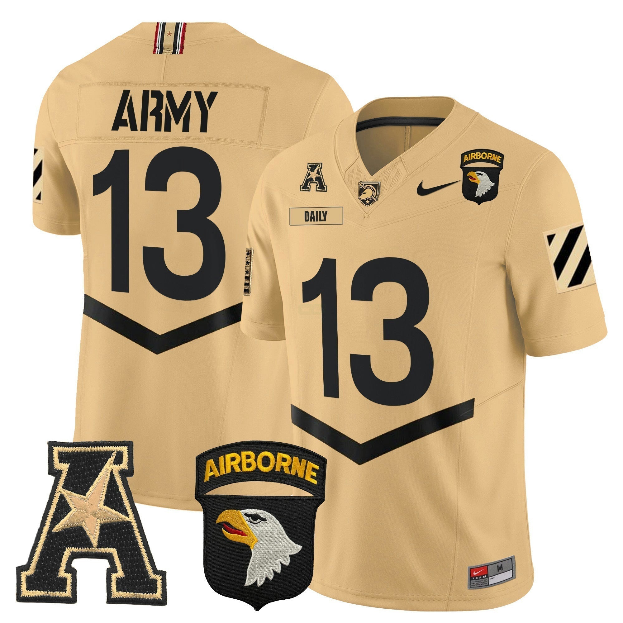 Camisa NCAA 101st Airborne Division Patch 2024 Vapor Limited Jersey V3