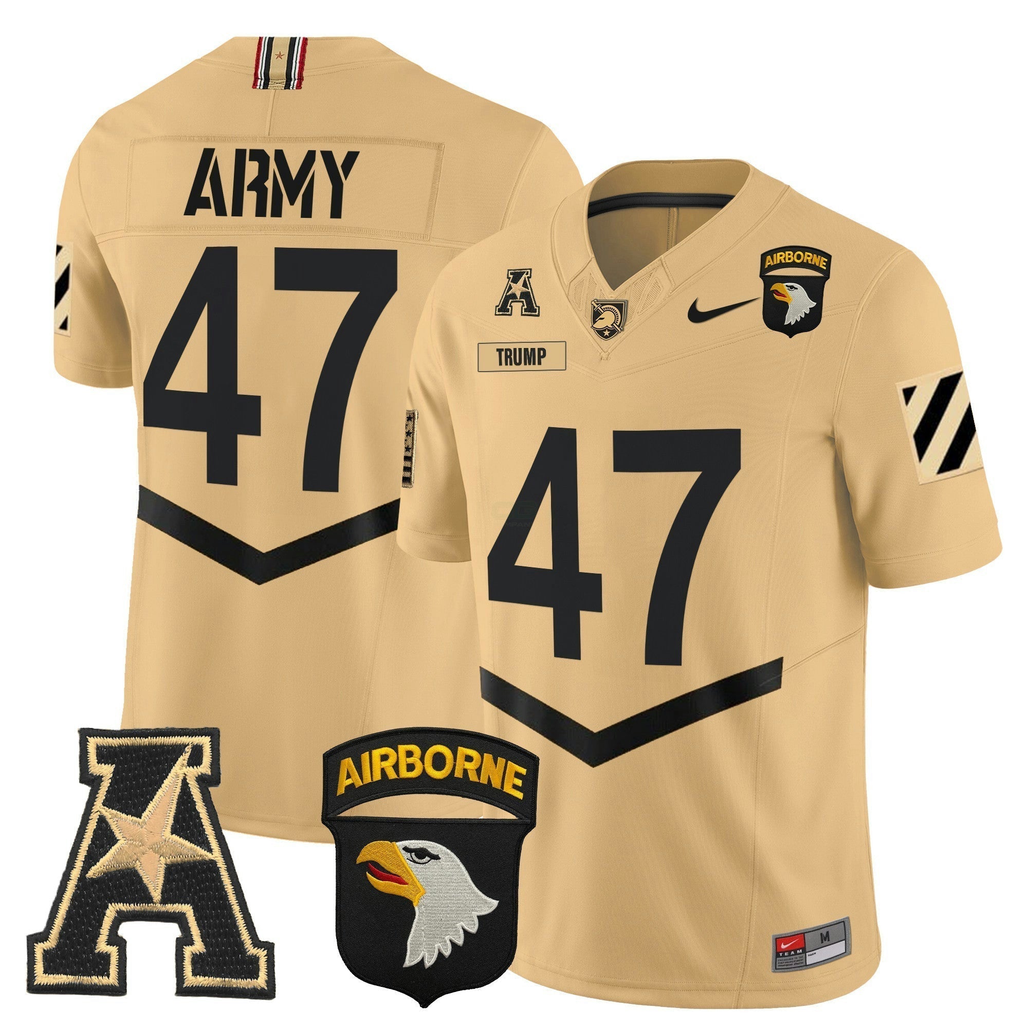 Camisa NCAA 101st Airborne Division Patch 2024 Vapor Limited Jersey V3