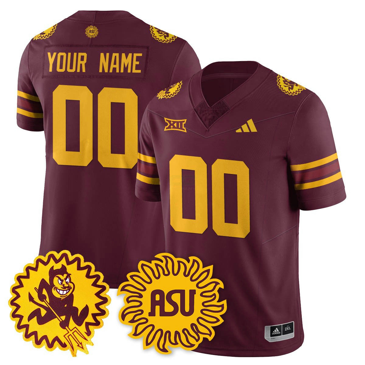 Camisa NCAA 1975 Throwback Custom Uniform