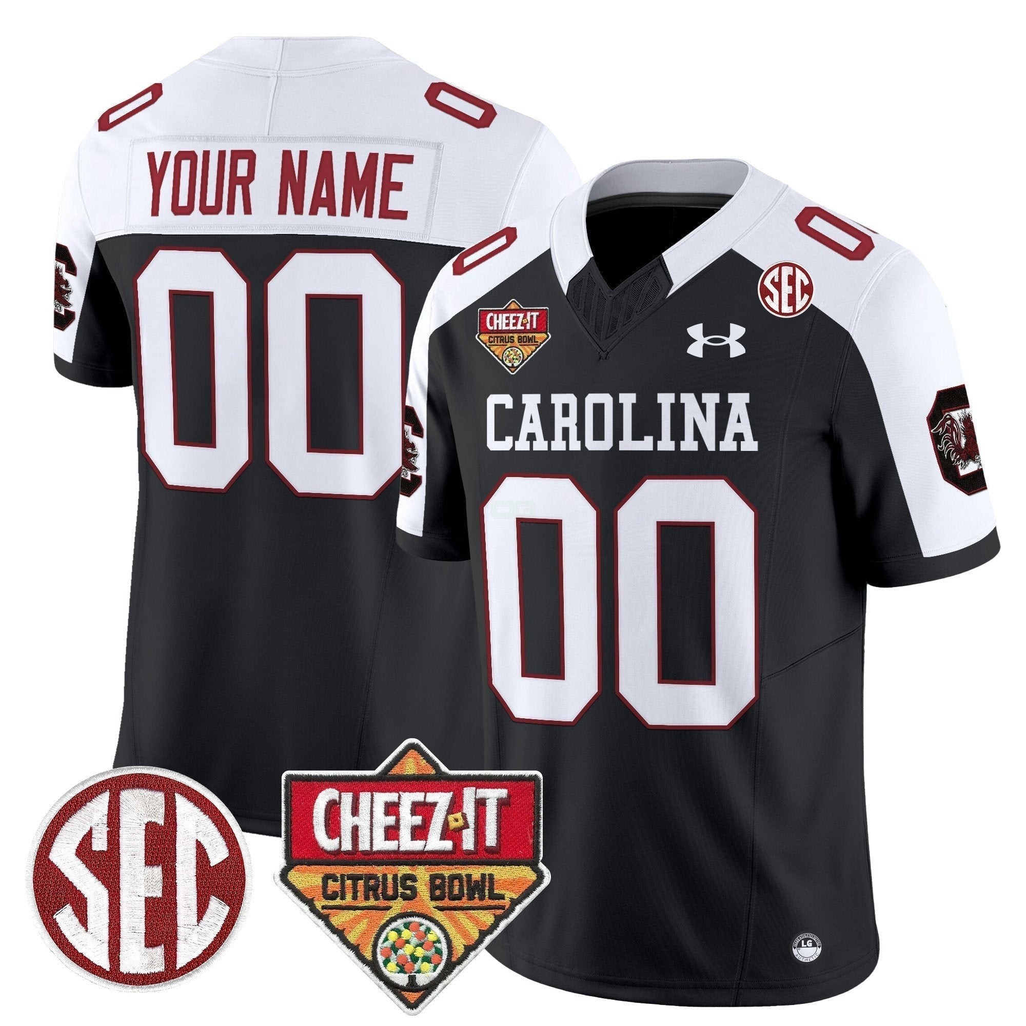 Camisa NCAA 1980 Throwback Cheez-It Citrus Bowl Patch Vapor Limited Jersey