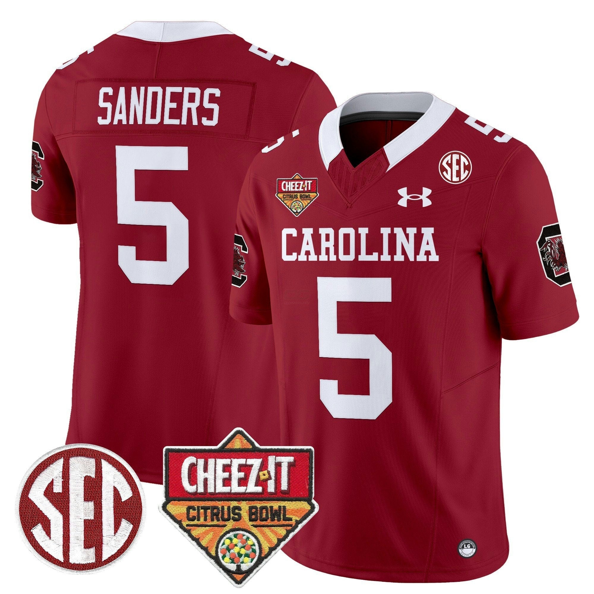 Camisa NCAA 1980 Throwback Cheez-It Citrus Bowl Patch Vapor Limited Jersey