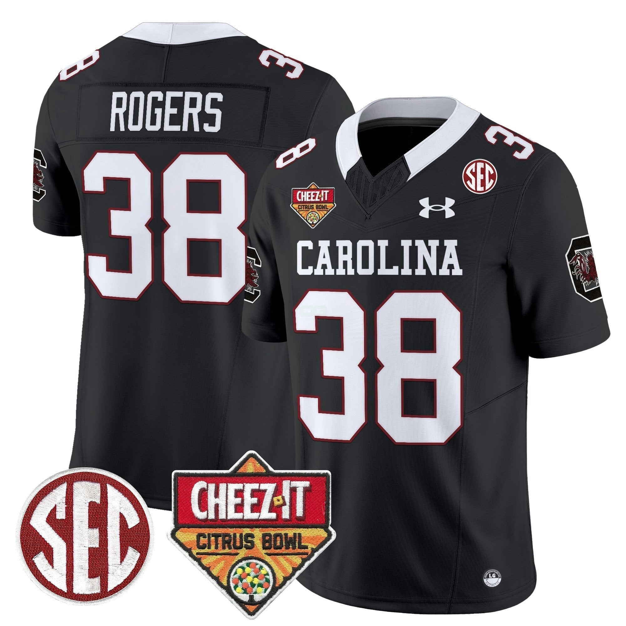 Camisa NCAA 1980 Throwback Cheez-It Citrus Bowl Patch Vapor Limited Jersey