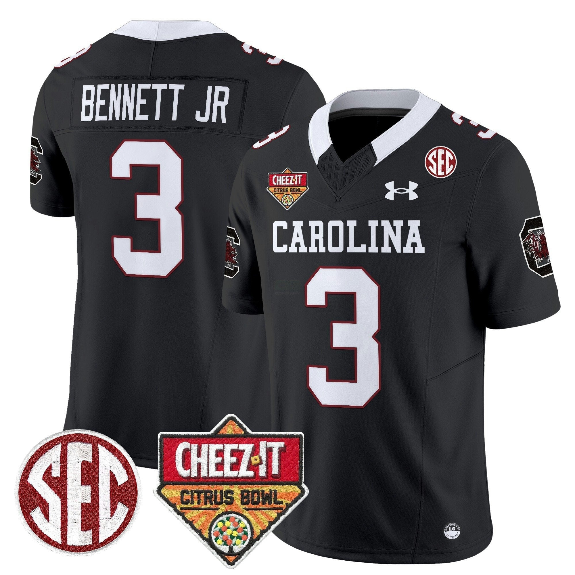 Camisa NCAA 1980 Throwback Cheez-It Citrus Bowl Patch Vapor Limited Jersey