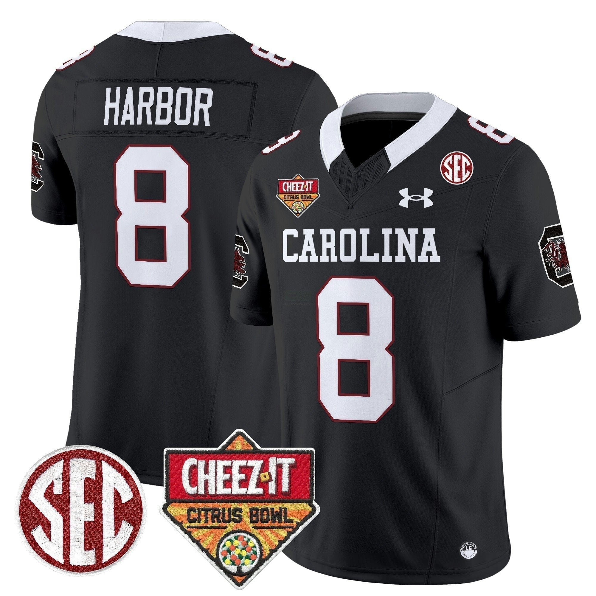 Camisa NCAA 1980 Throwback Cheez-It Citrus Bowl Patch Vapor Limited Jersey