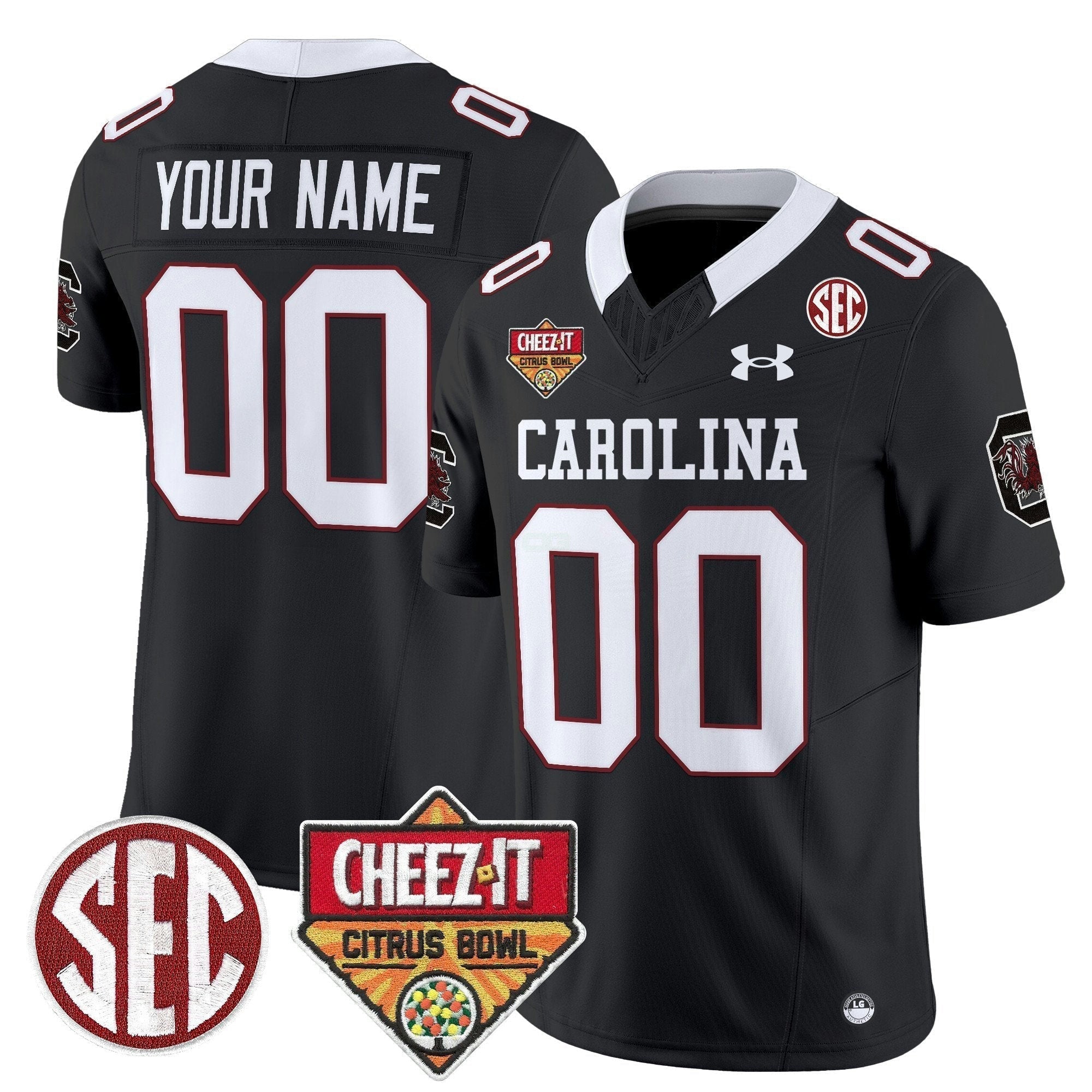 Camisa NCAA 1980 Throwback Cheez-It Citrus Bowl Patch Vapor Limited Jersey