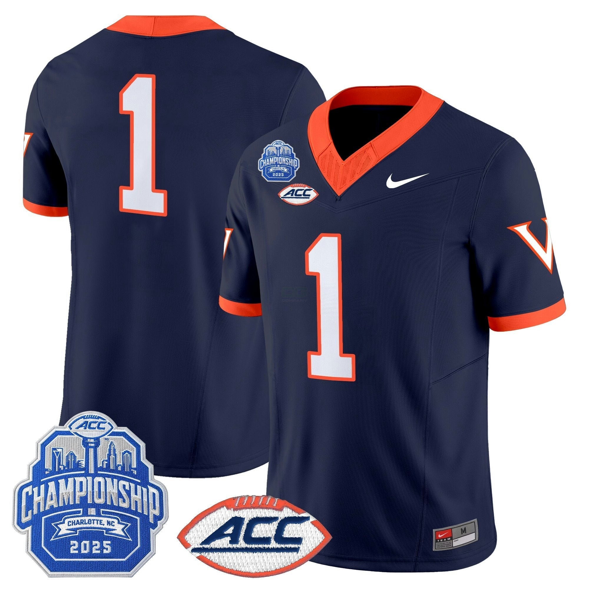 Camisa NCAA 1995 Throwbacks Vapor Limited Jersey - 2025 ACC Championship Patch