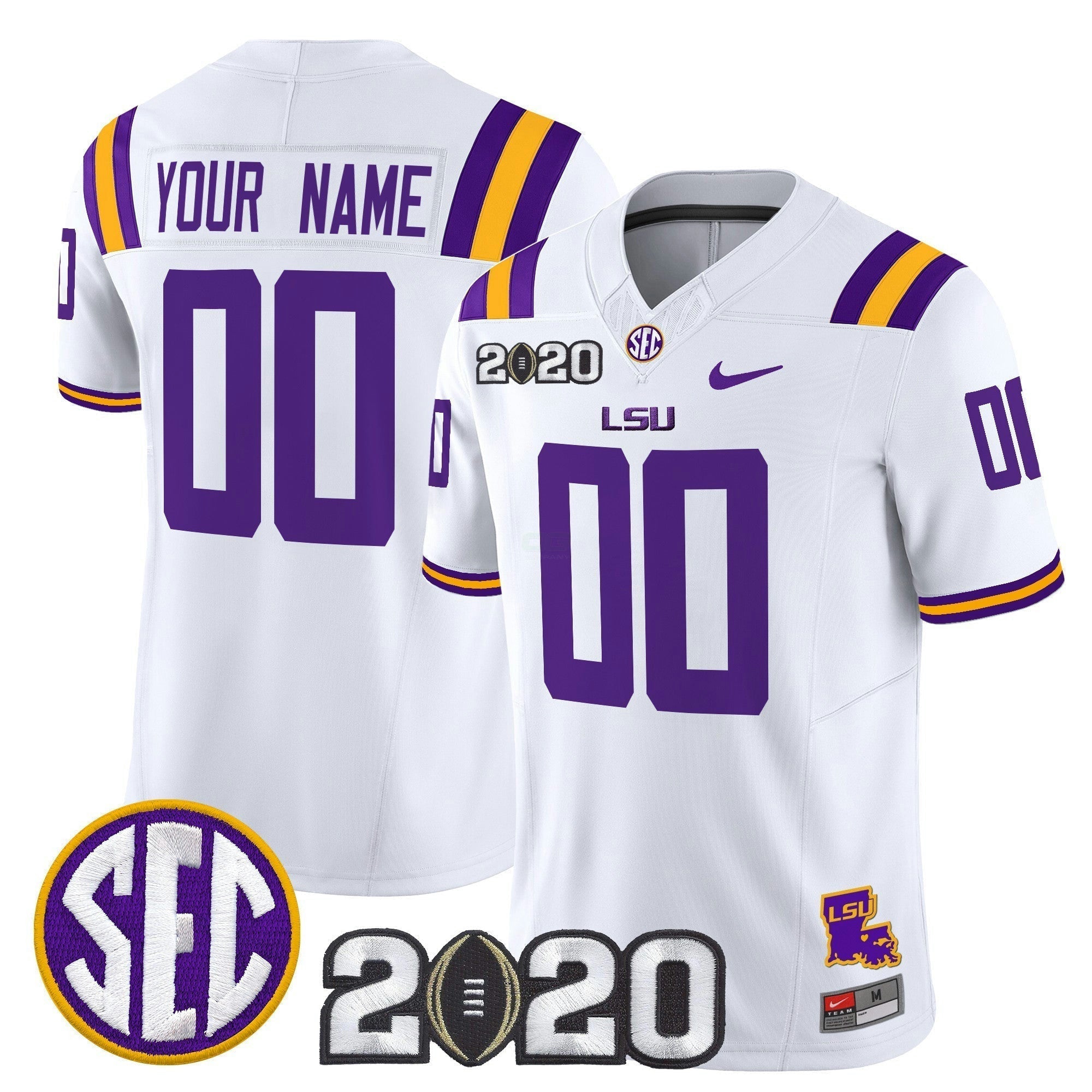 Camisa NCAA 2020 National Champions Vapor Limited Jersey