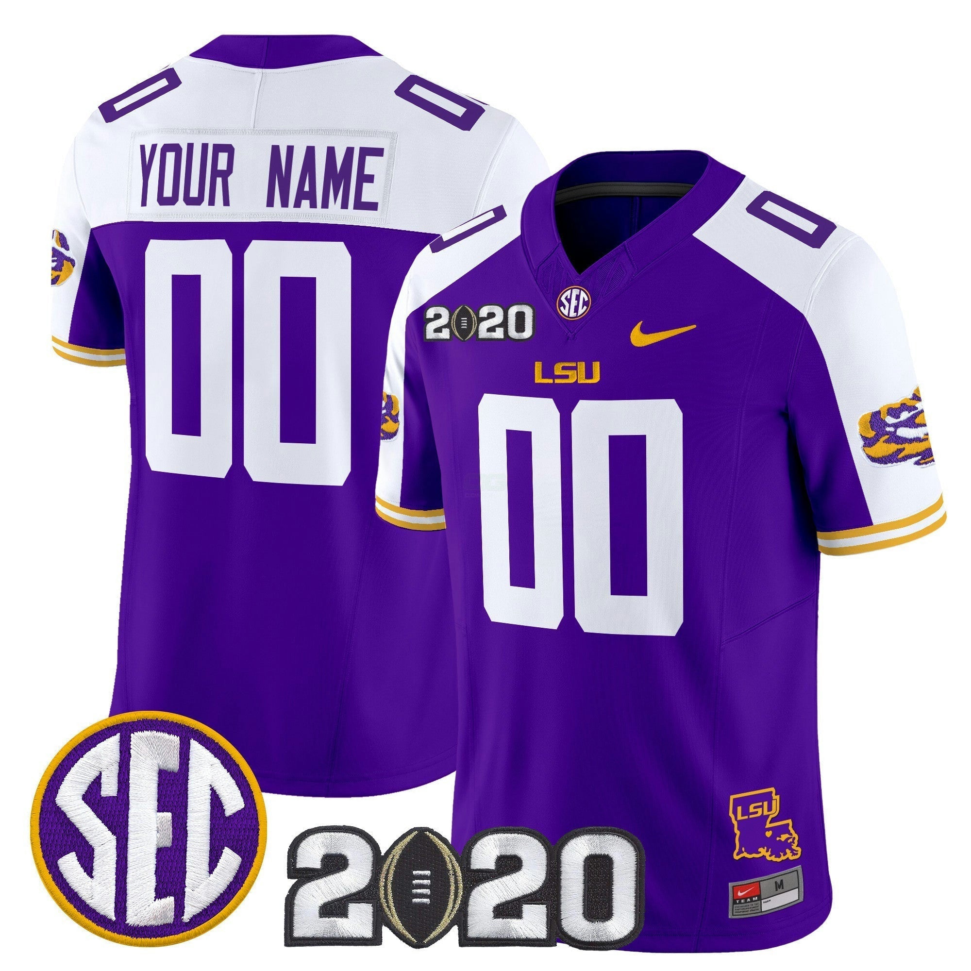 Camisa NCAA 2020 National Champions Vapor Limited Jersey