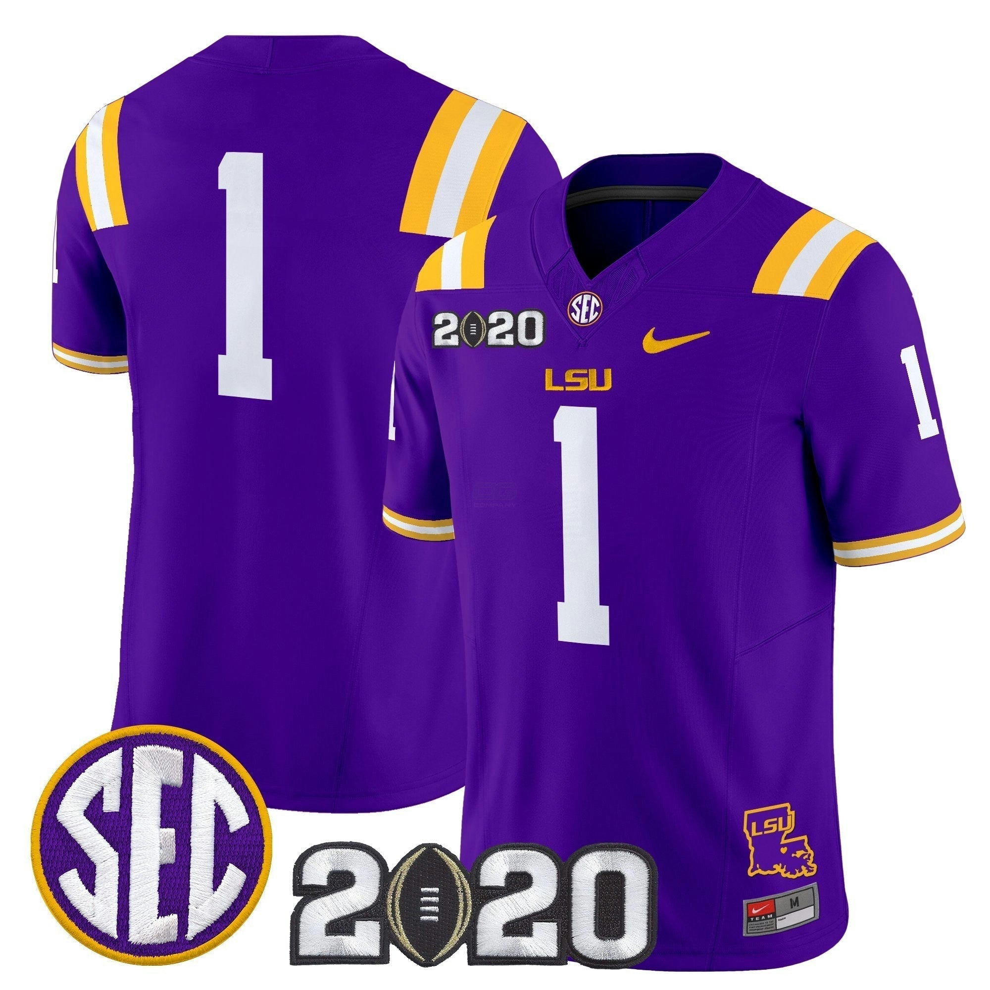 Camisa NCAA 2020 National Champions Vapor Limited Jersey