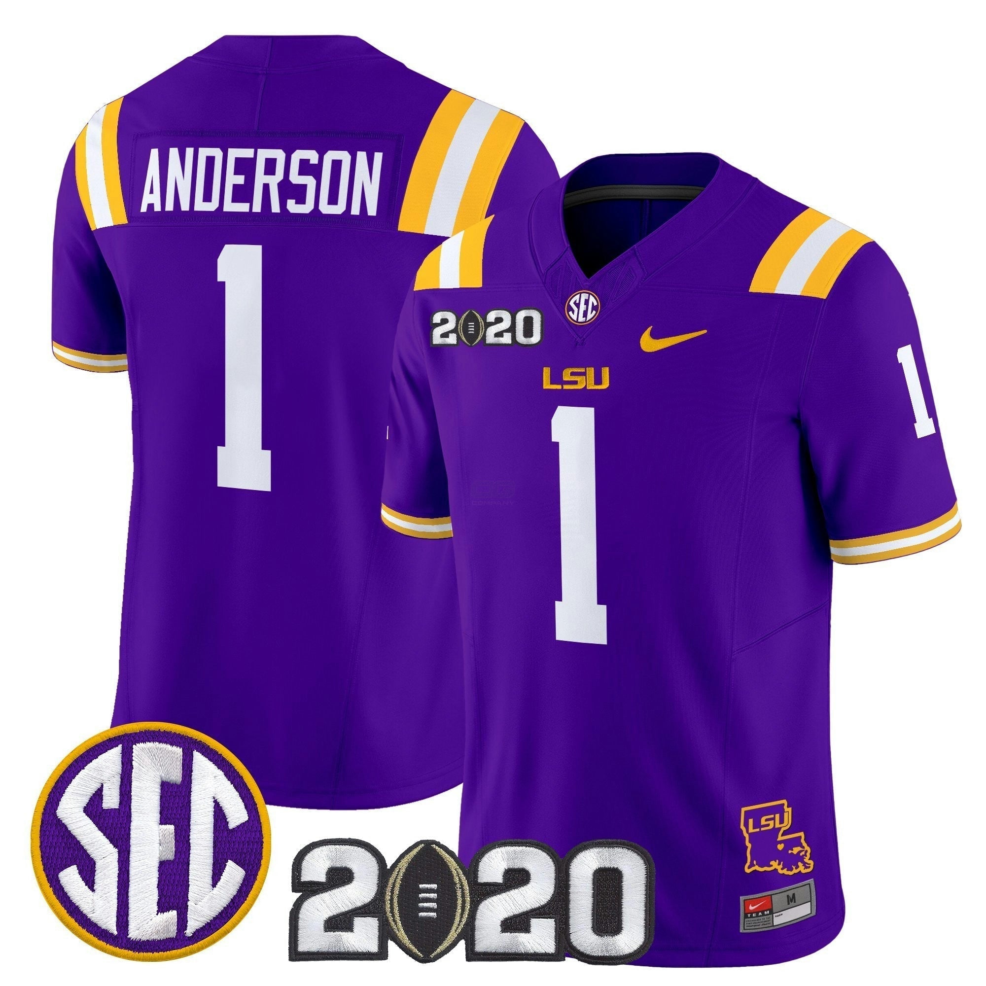 Camisa NCAA 2020 National Champions Vapor Limited Jersey