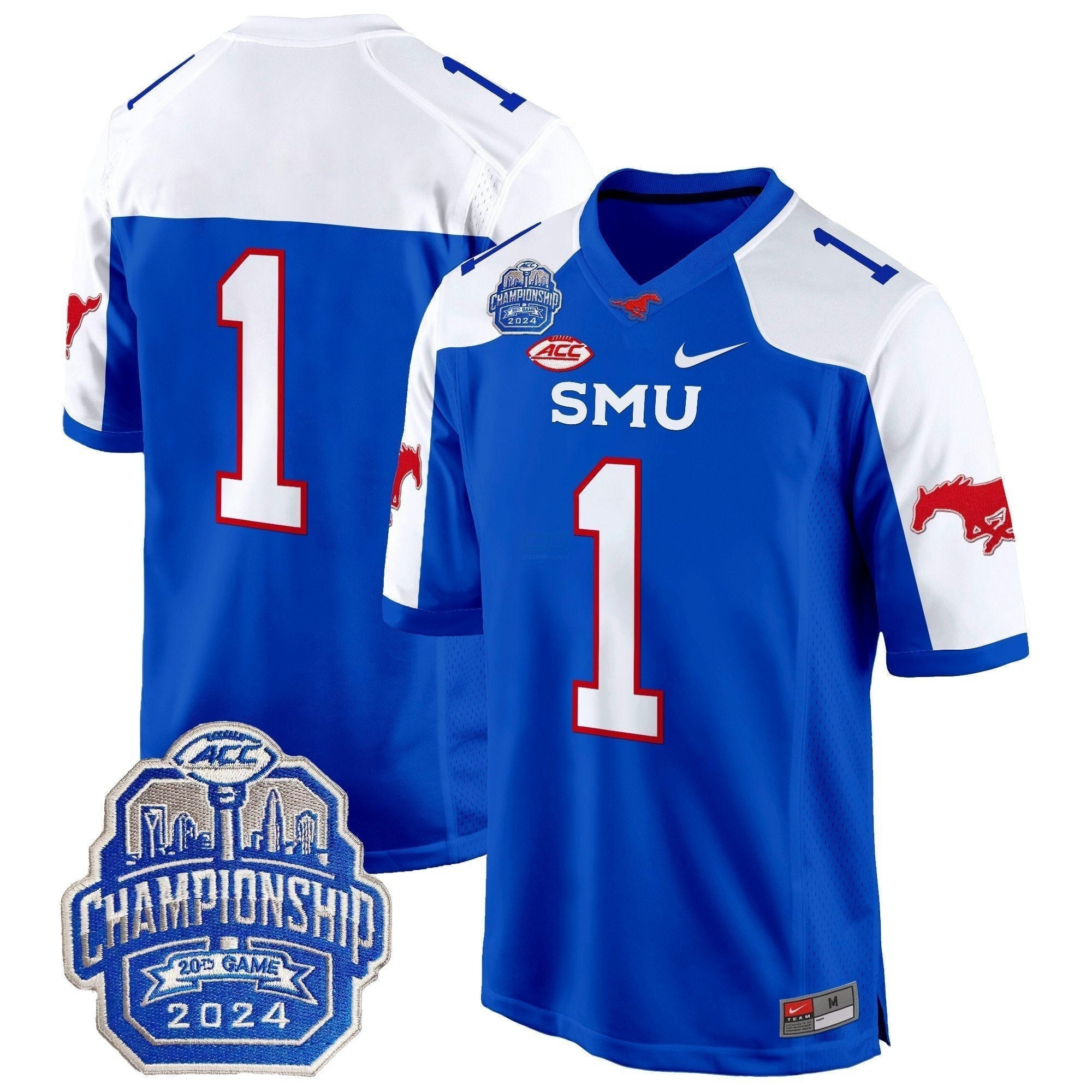 Camisa NCAA 2024 ACC Championship Patch Game Jersey