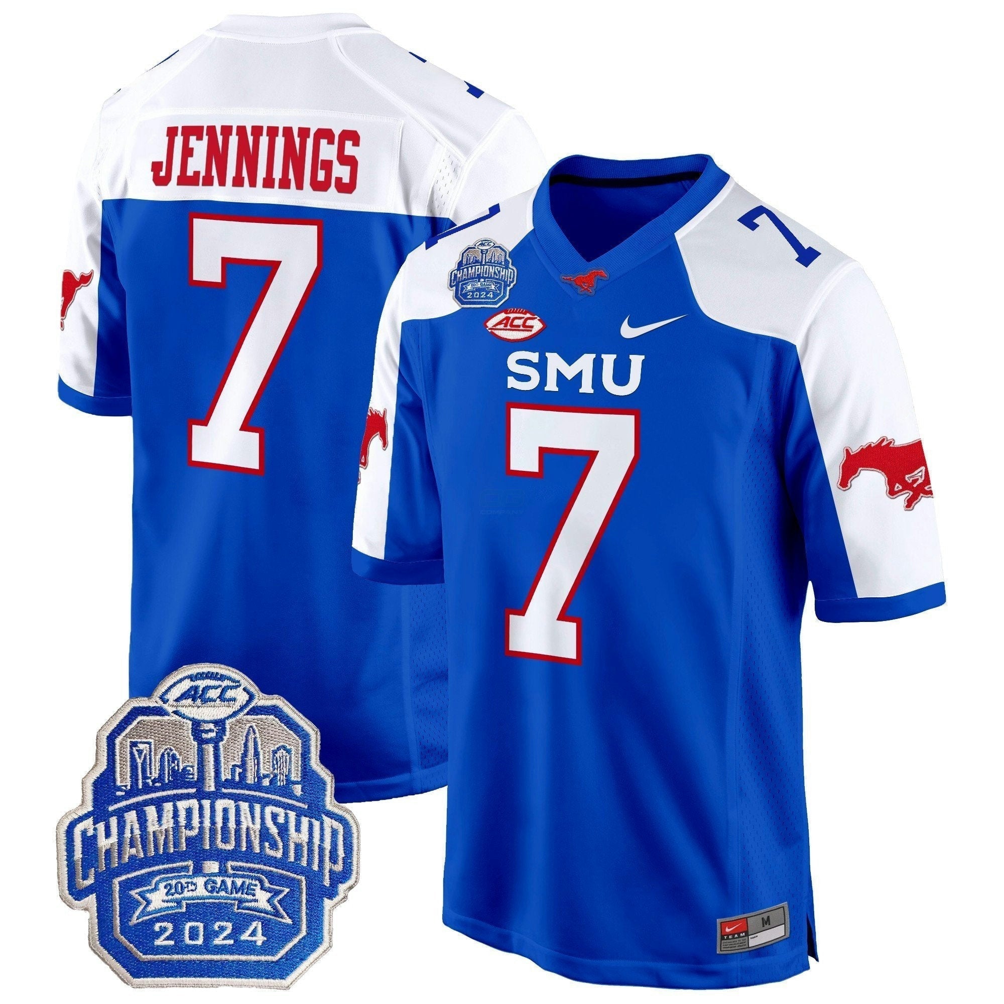 Camisa NCAA 2024 ACC Championship Patch Game Jersey
