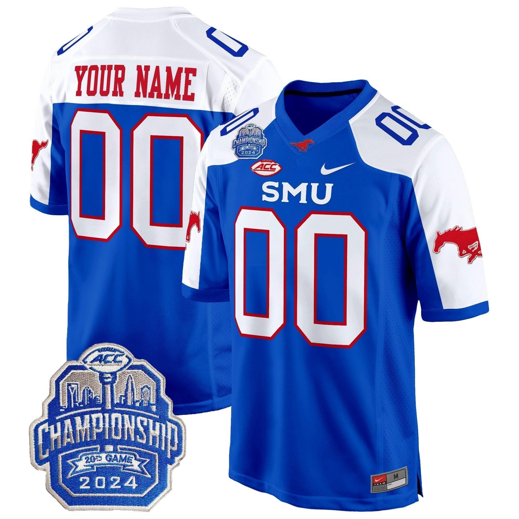 Camisa NCAA 2024 ACC Championship Patch Game Jersey