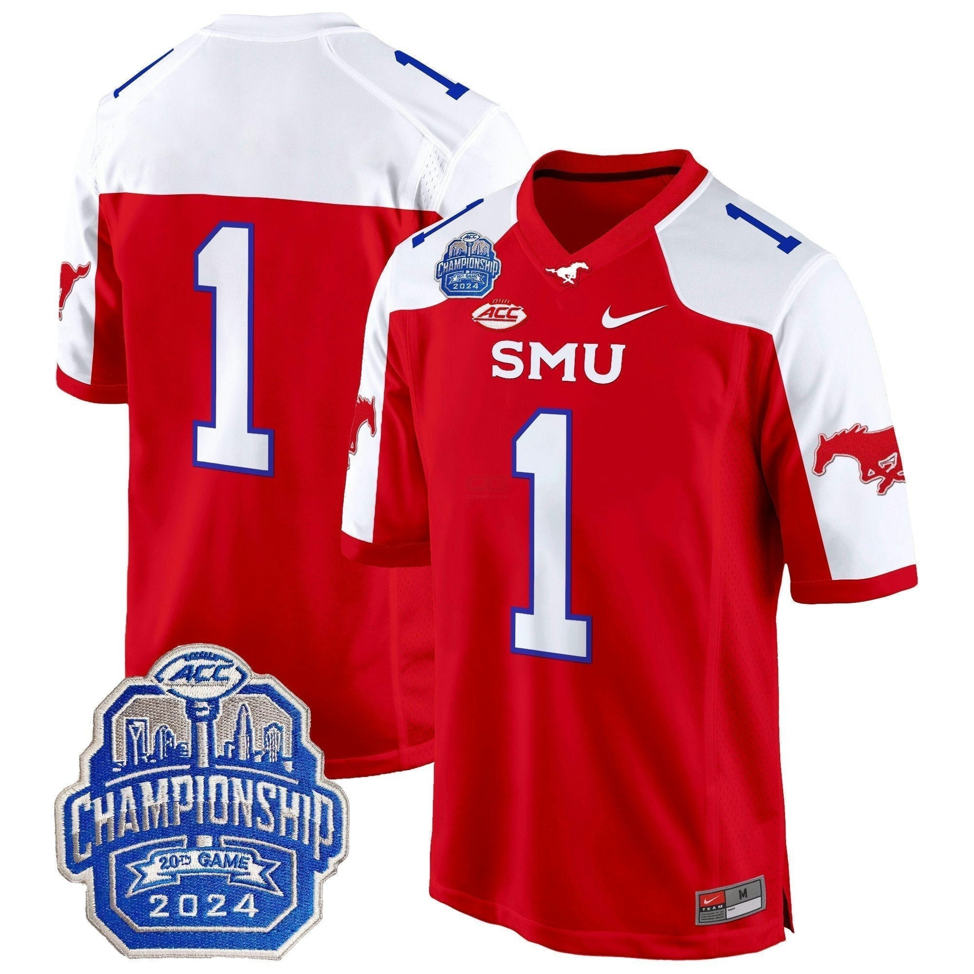 Camisa NCAA 2024 ACC Championship Patch Game Jersey