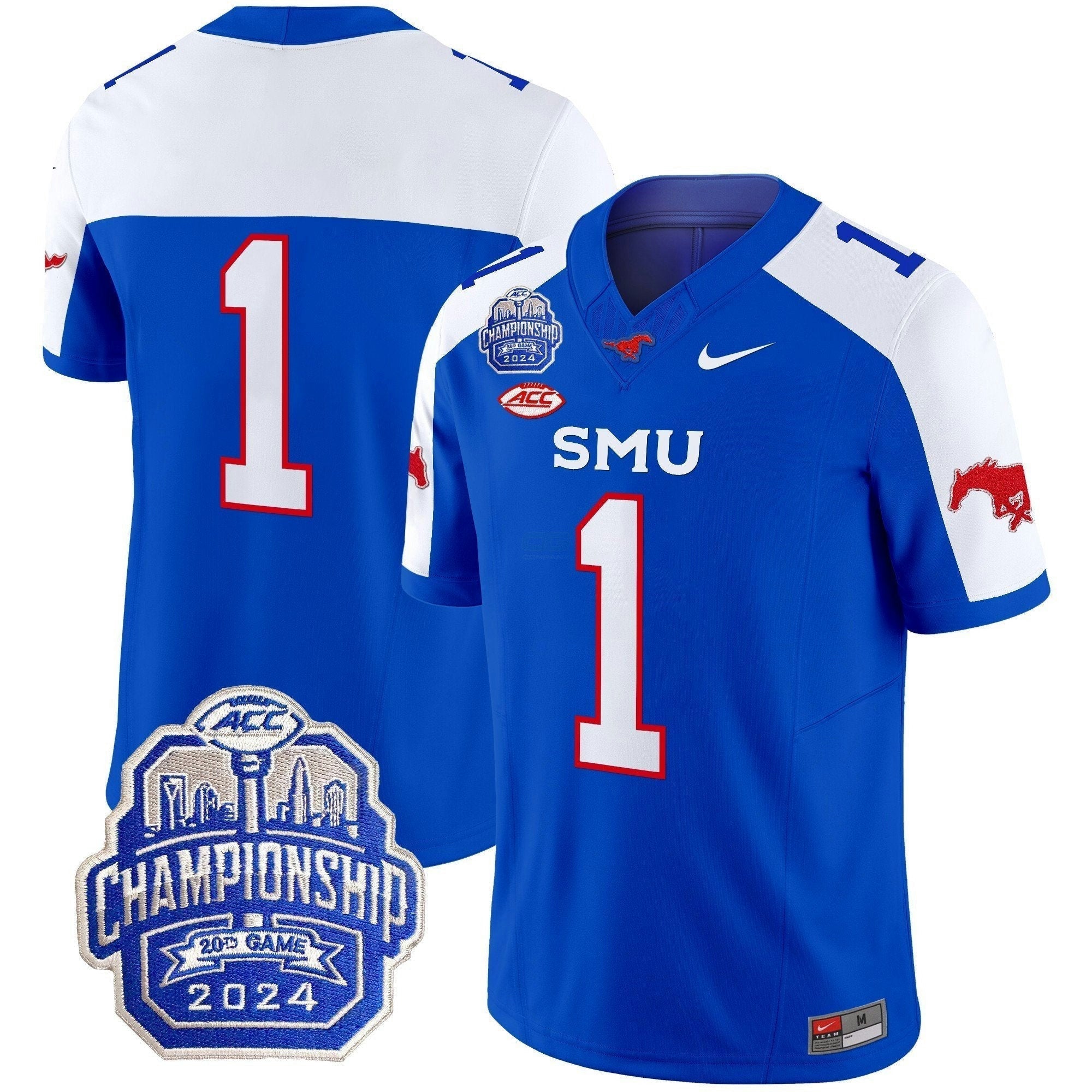 Camisa NCAA 2024 ACC Championship Patch Vapor Limited Jersey