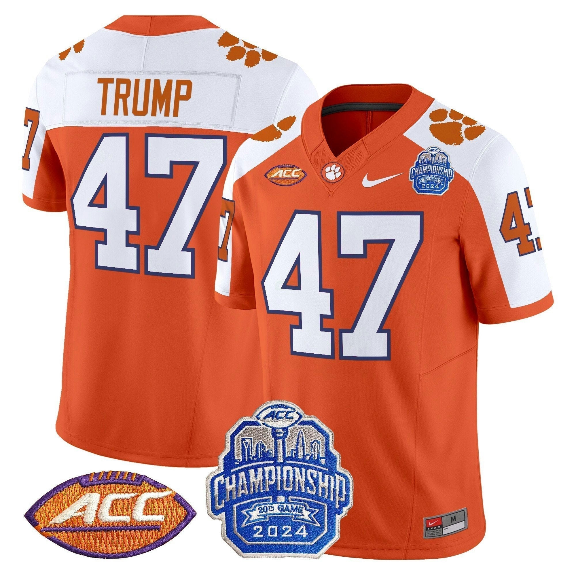 Camisa NCAA 2024 ACC Championship Patch Vapor Limited Jersey