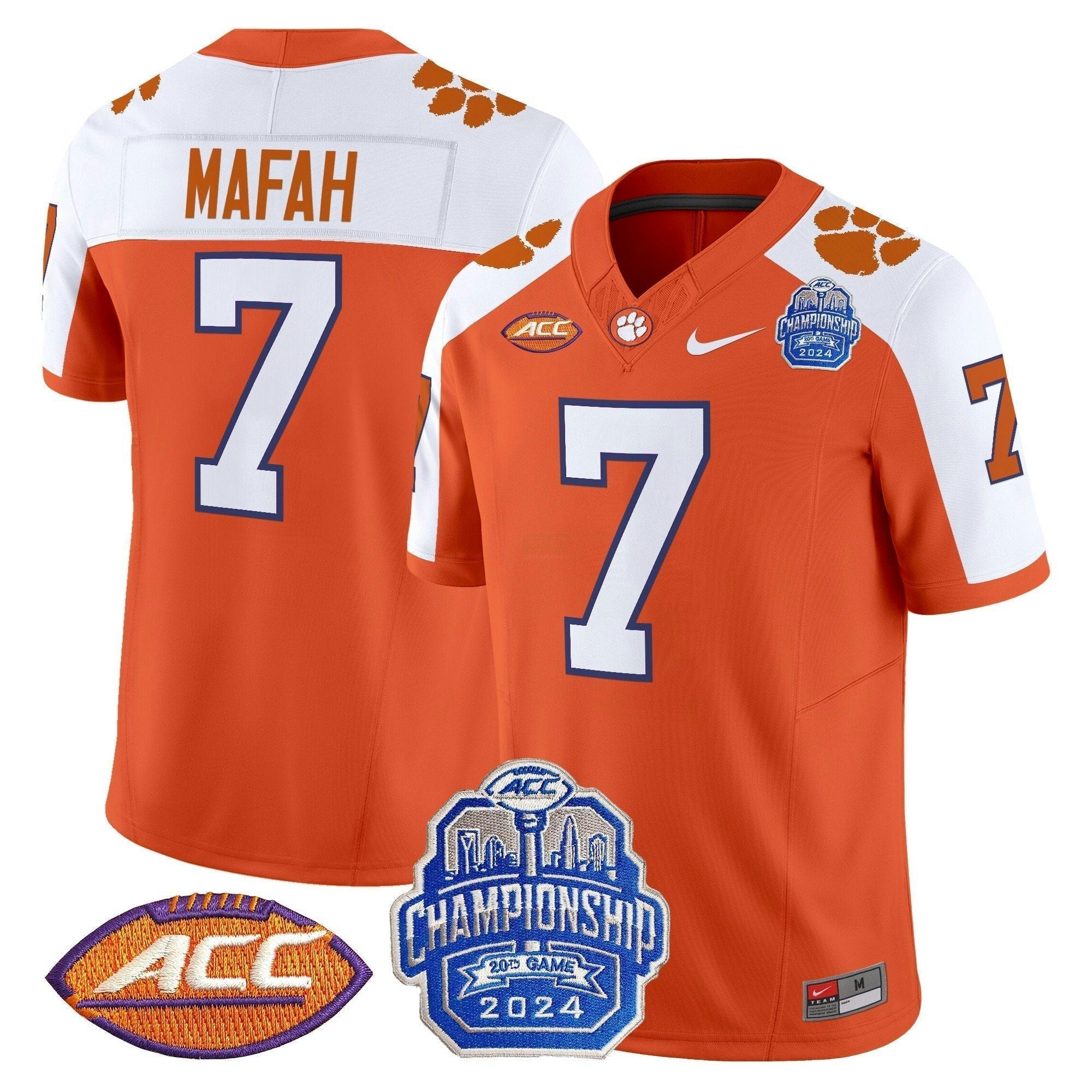 Camisa NCAA 2024 ACC Championship Patch Vapor Limited Jersey