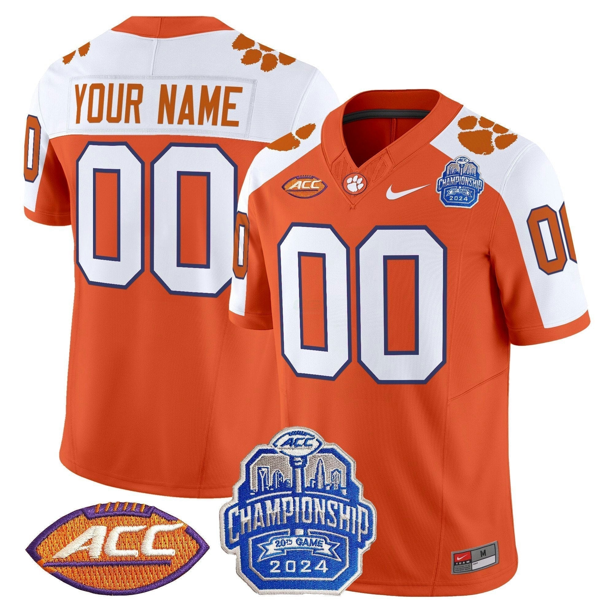 Camisa NCAA 2024 ACC Championship Patch Vapor Limited Jersey
