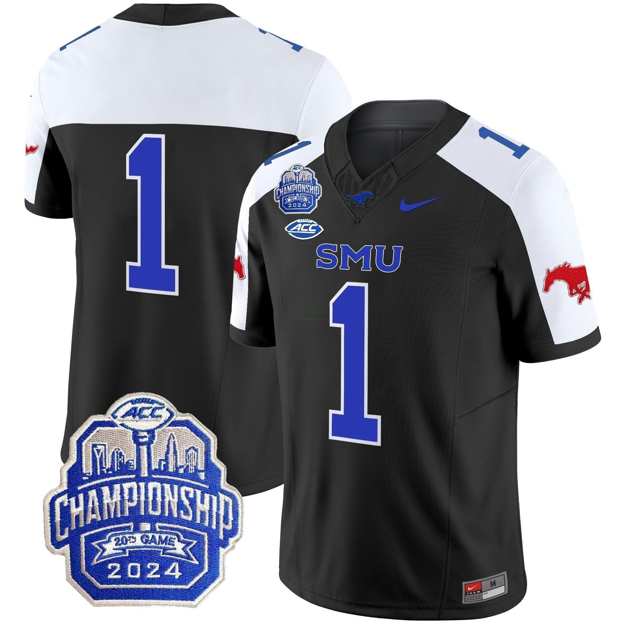 Camisa NCAA 2024 ACC Championship Patch Vapor Limited Jersey