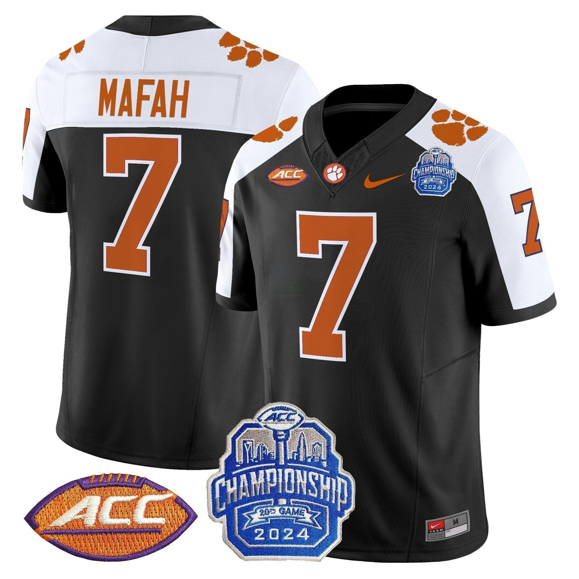 Camisa NCAA 2024 ACC Championship Patch Vapor Limited Jersey