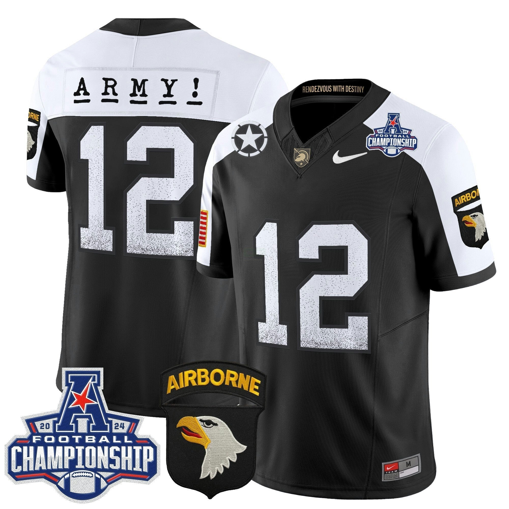 Camisa NCAA 2024 American Athletic Conference Championship Patch Vapor Limited Jersey