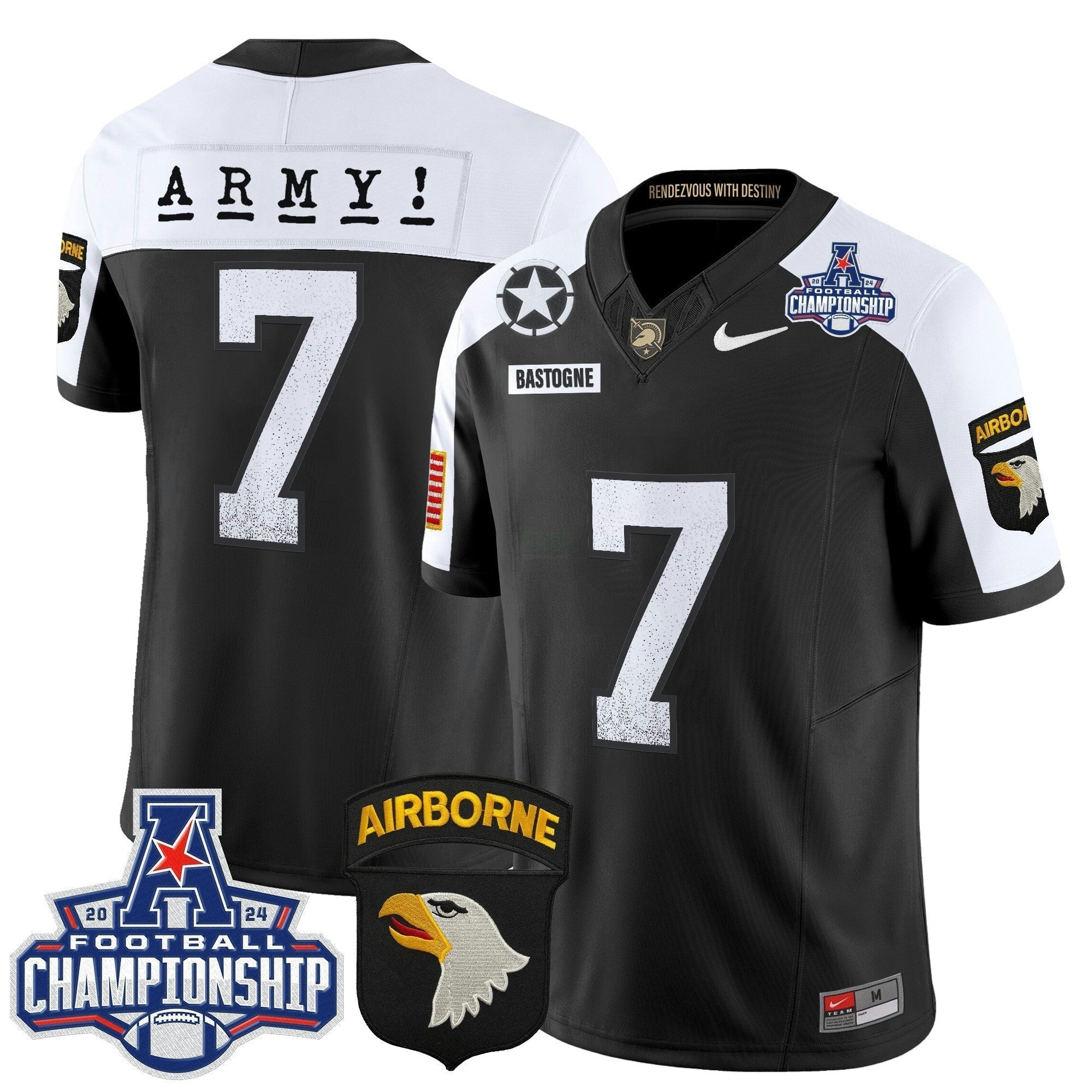 Camisa NCAA 2024 American Athletic Conference Championship Patch Vapor Limited Jersey