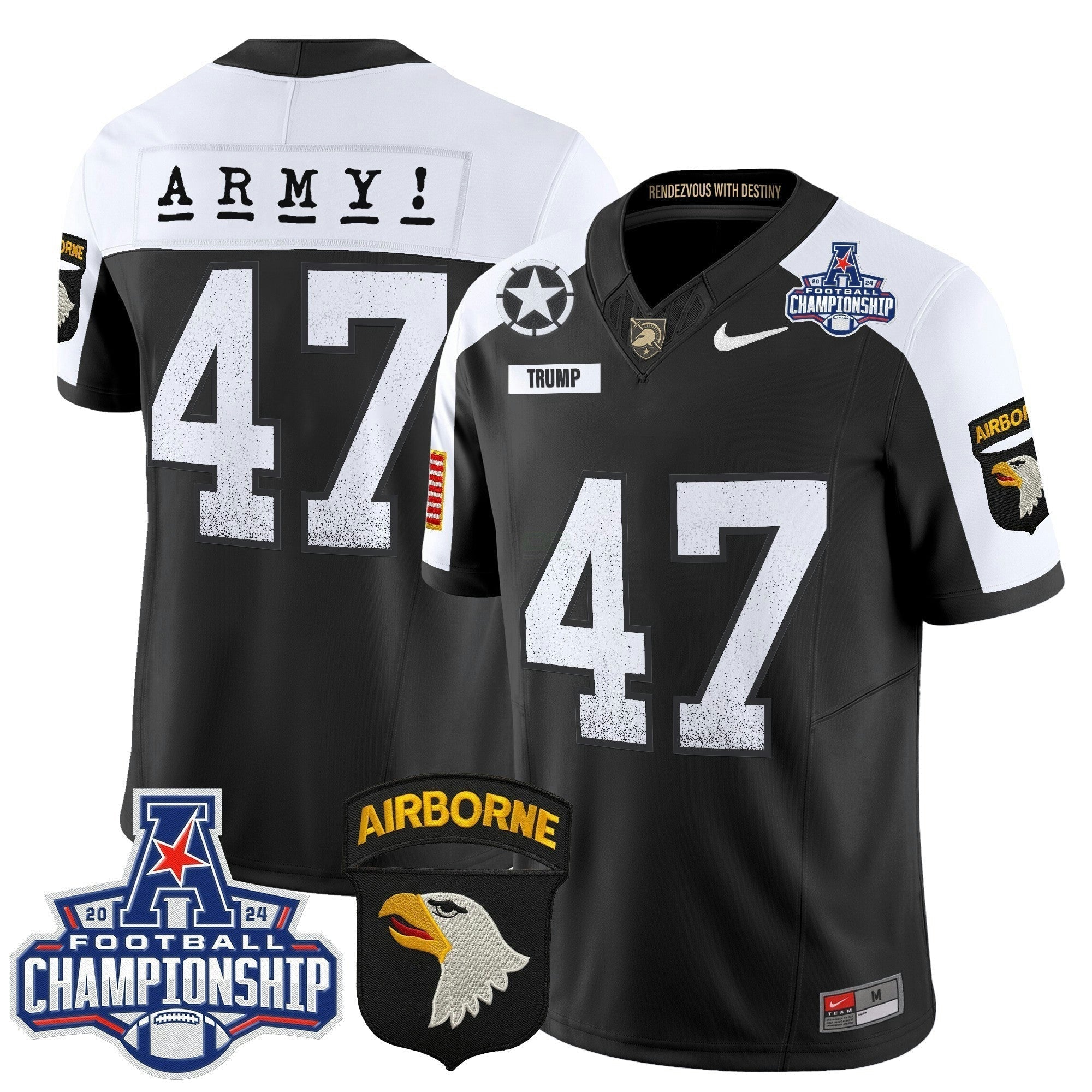 Camisa NCAA 2024 American Athletic Conference Championship Patch Vapor Limited Jersey