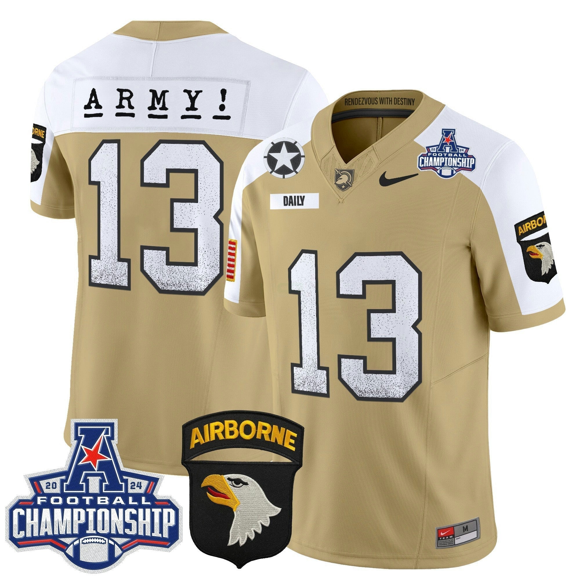 Camisa NCAA 2024 American Athletic Conference Championship Patch Vapor Limited Jersey