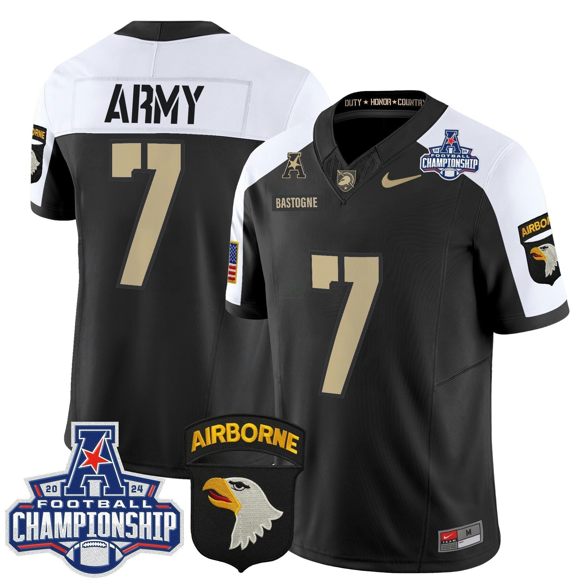 Camisa NCAA 2024 American Athletic Conference Championship Patch Vapor Limited Jersey V2