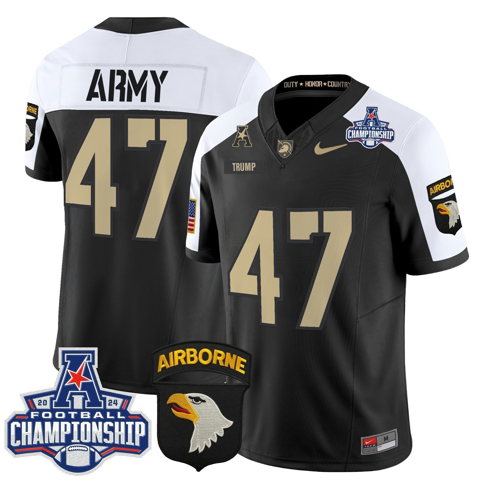 Camisa NCAA 2024 American Athletic Conference Championship Patch Vapor Limited Jersey V2